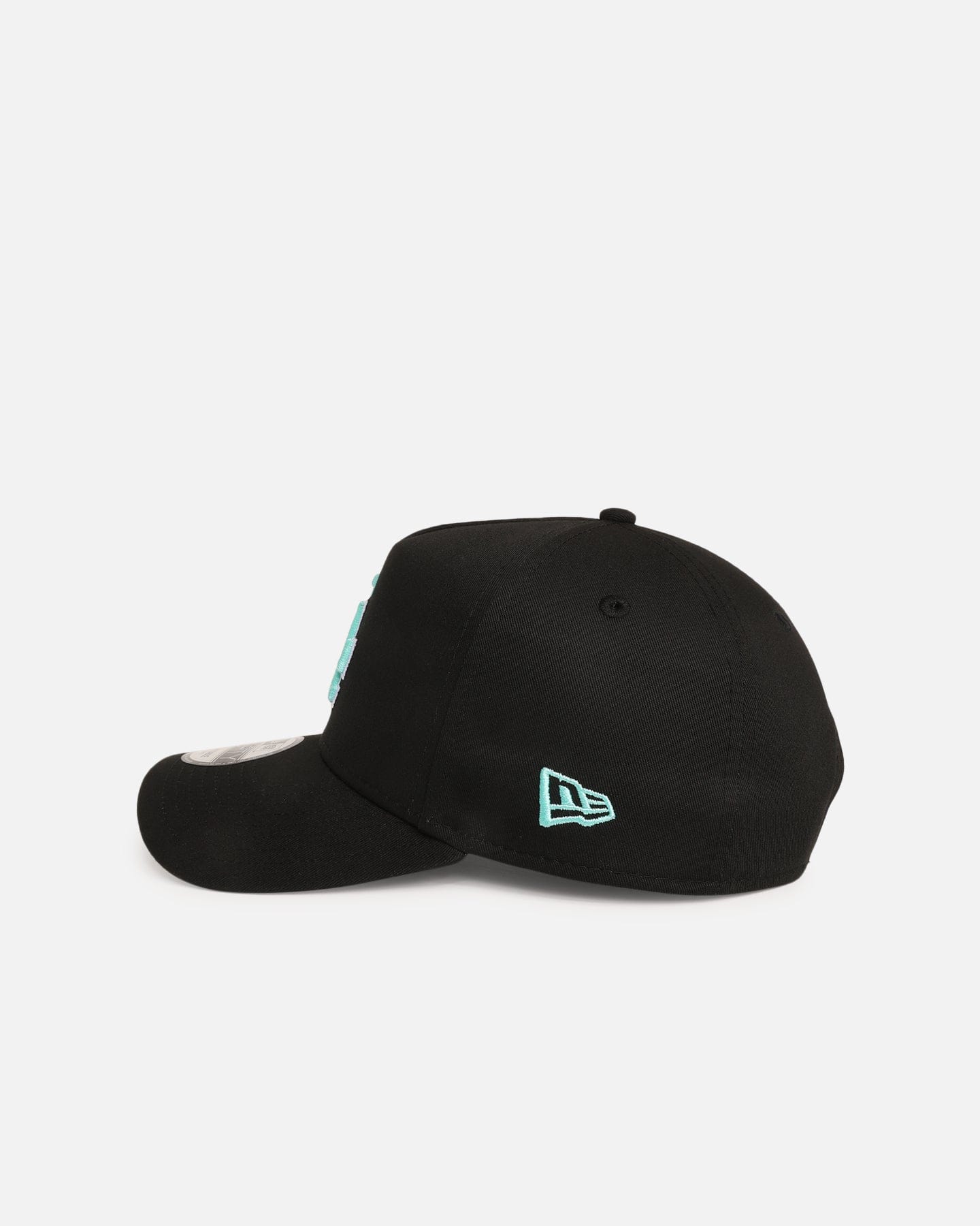 New Era Los Angeles Dodgers Black Aqua 9FORTY A - Frame Snapback Black/Aqua