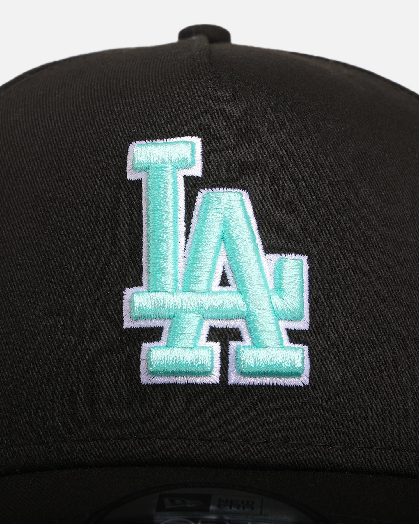 New Era Los Angeles Dodgers Black Aqua 9FORTY A - Frame Snapback Black/Aqua