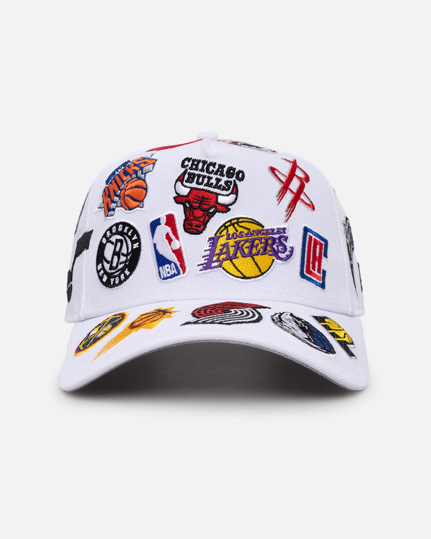 New Era NBA All Over 9FORTY A - Frame Snapback White