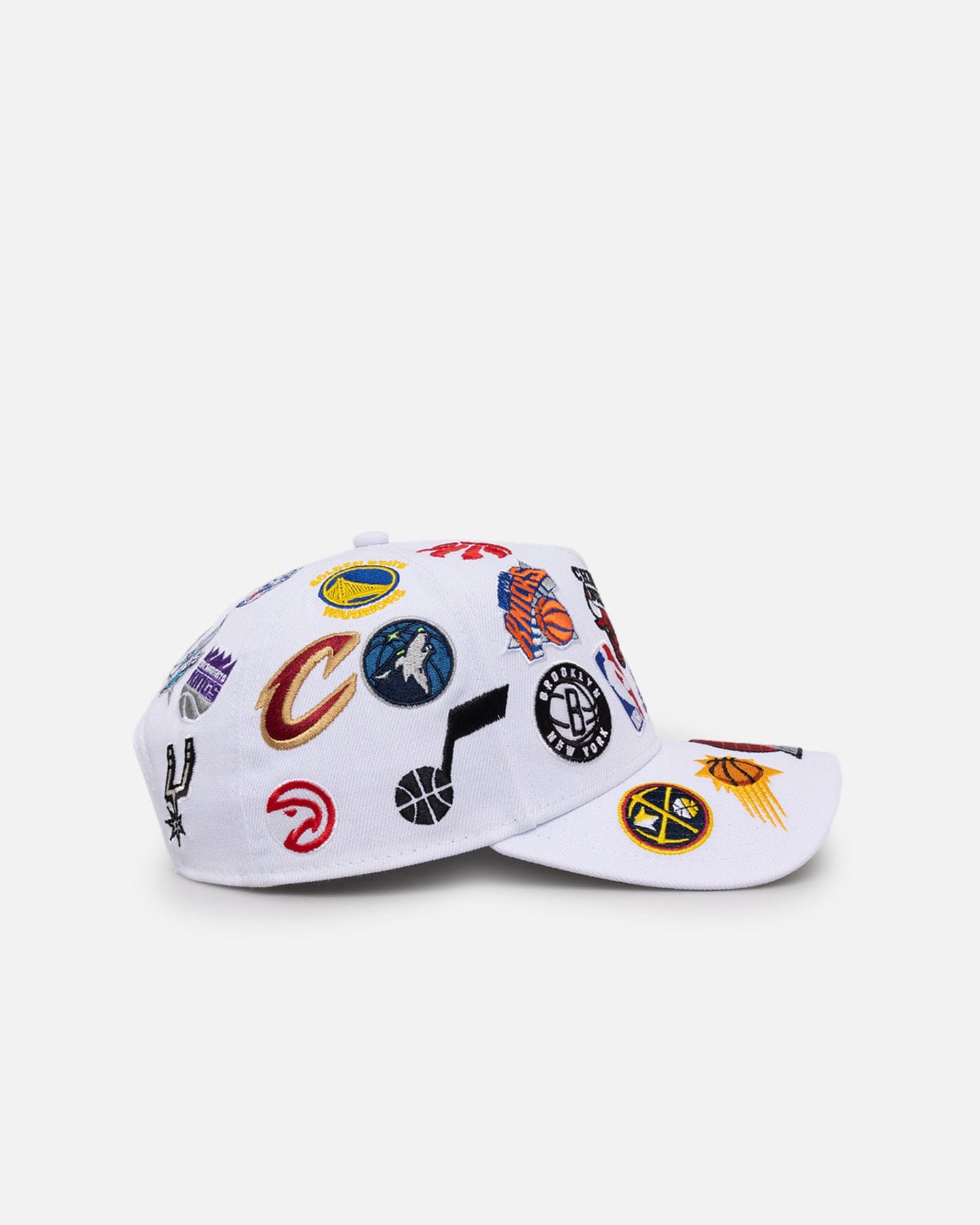 New Era NBA All Over 9FORTY A - Frame Snapback White