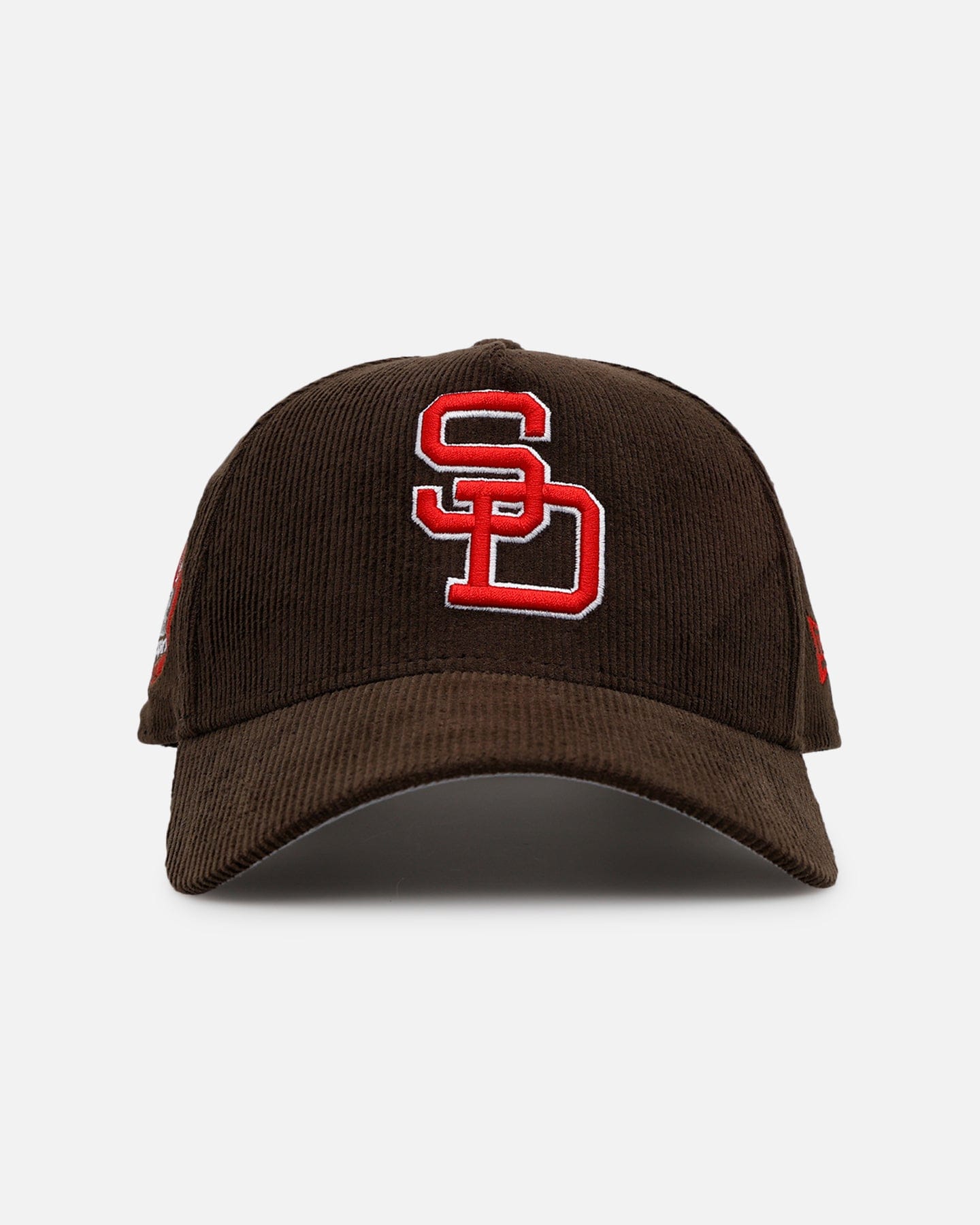 New Era San Diego Padres Walnut Cord 9FORTY A - Frame Corduroy Snapback Walnut