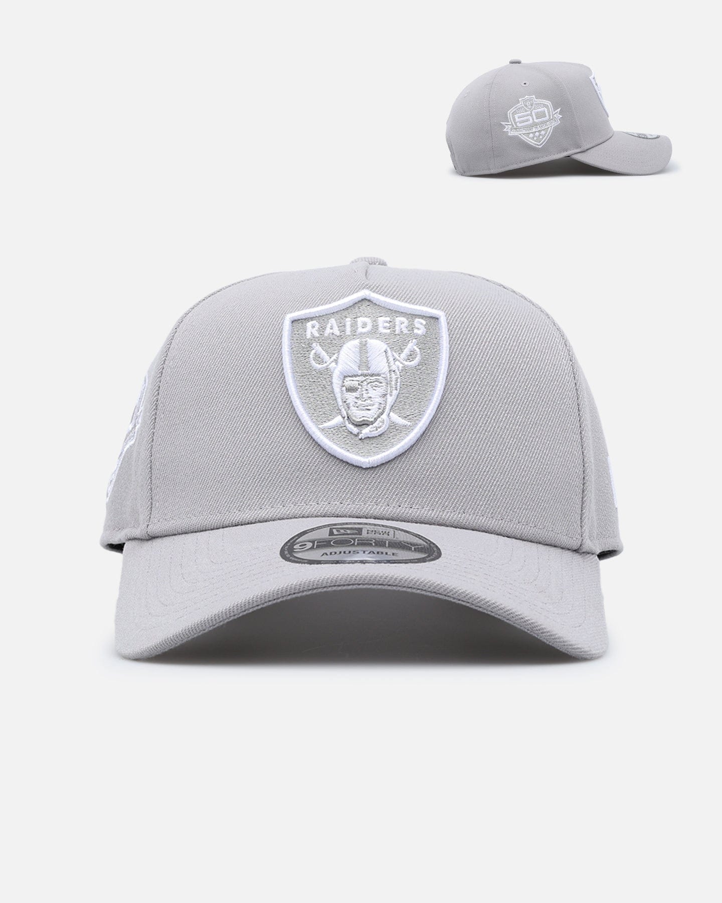 New Era Las Vegas Raiders Polychromatic 9FORTY A - Frame Snapback Grey