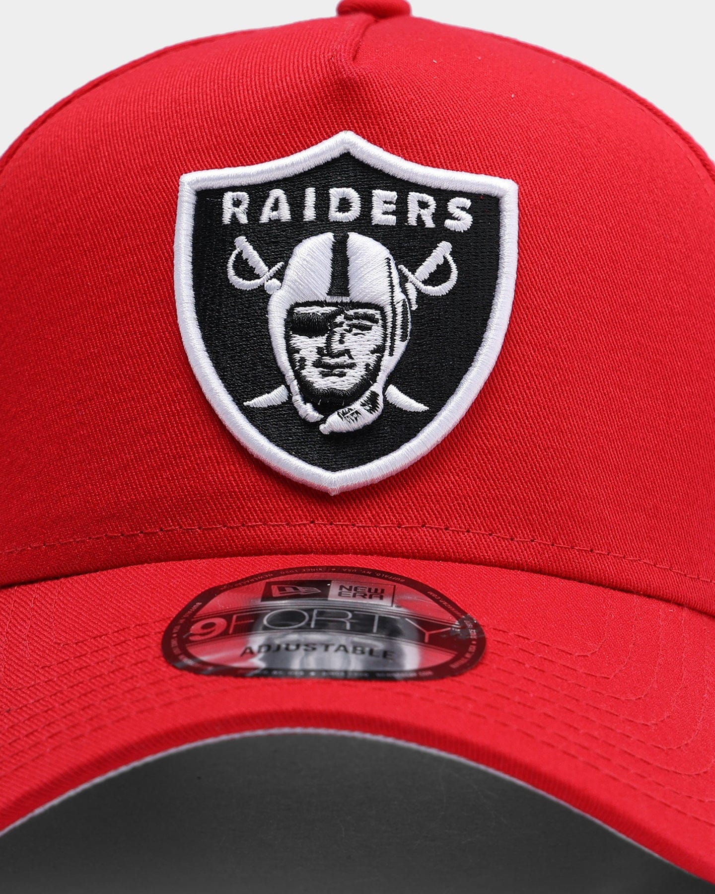 New Era Raiders 9FORTY A - Frame Snapback Red