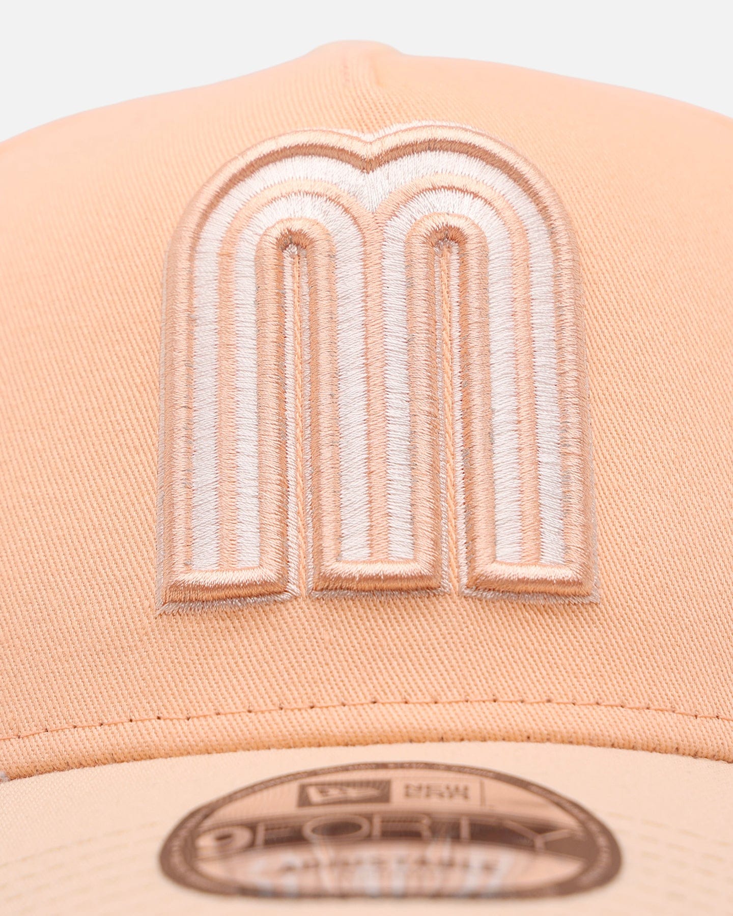 New Era Mexico National Baseball Team Peaches 9FORTY A - Frame Snapback Peach