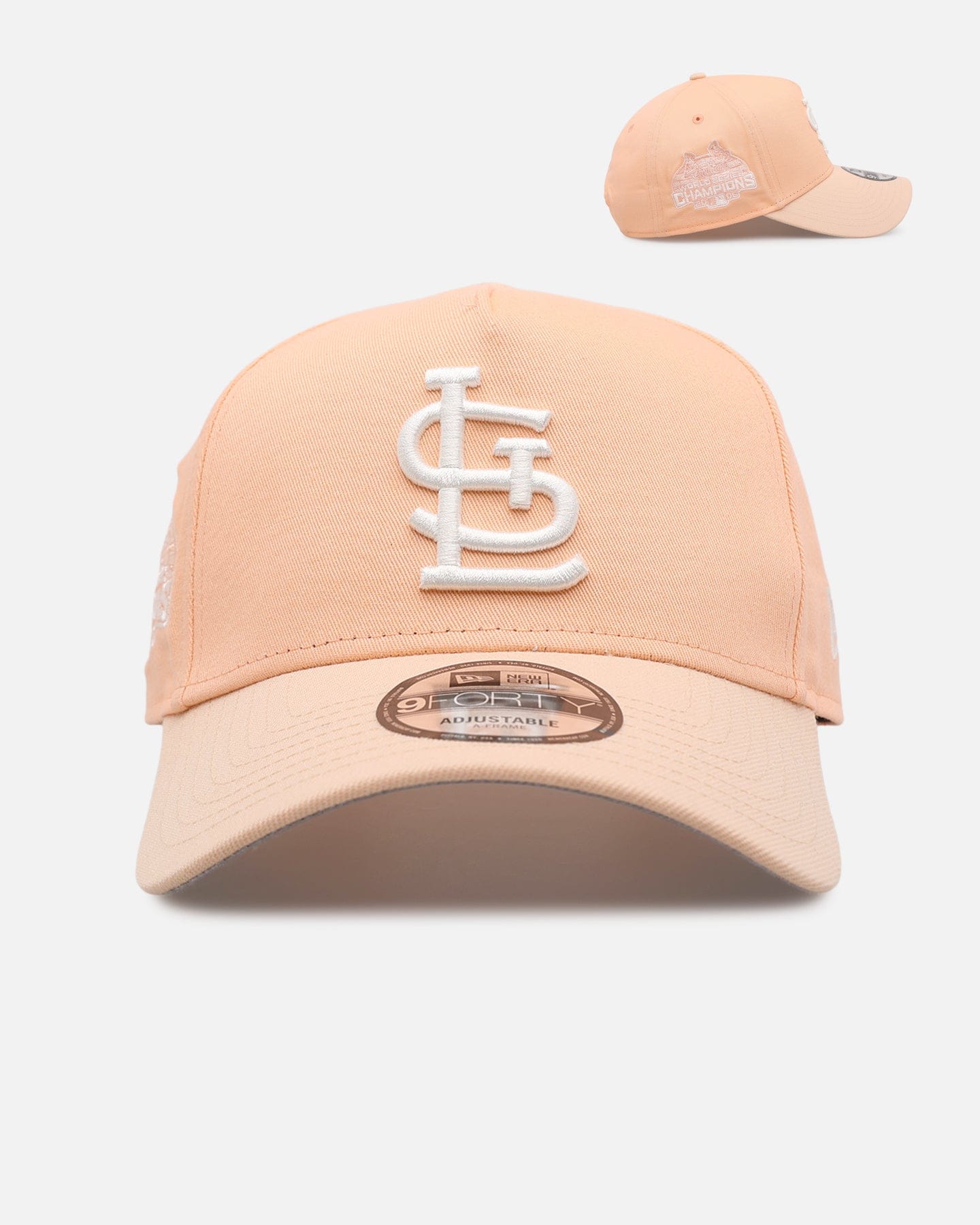 New Era St. Louis Cardinals Peaches 9FORTY A - Frame Snapback Peach
