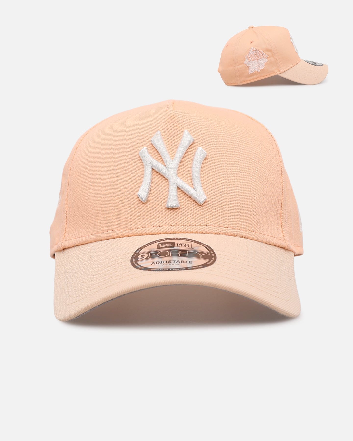 New Era New York Yankees Peaches 9FORTY A - Frame Snapback Peach
