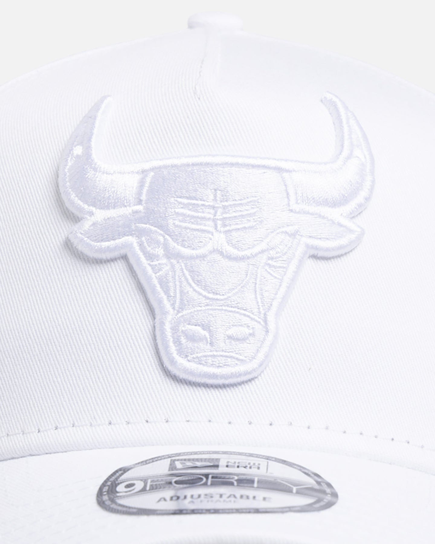 New Era Chicago Bulls Optic White 9FORTY A - Frame Snapback Optic White