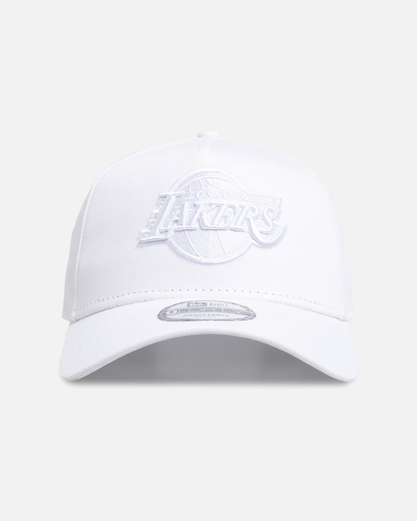 New Era Los Angeles Lakers Optic White 9FORTY A - Frame Snapback Optic White