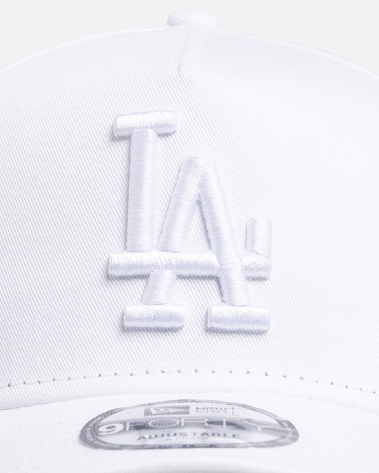 New Era Los Angeles Dodgers Optic White 9FORTY A - Frame Snapback Optic White