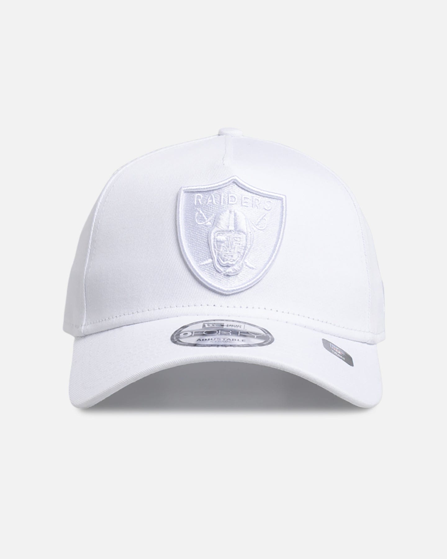 New Era Las Vegas Raiders Optic White 9FORTY A - Frame Snapback Optic White