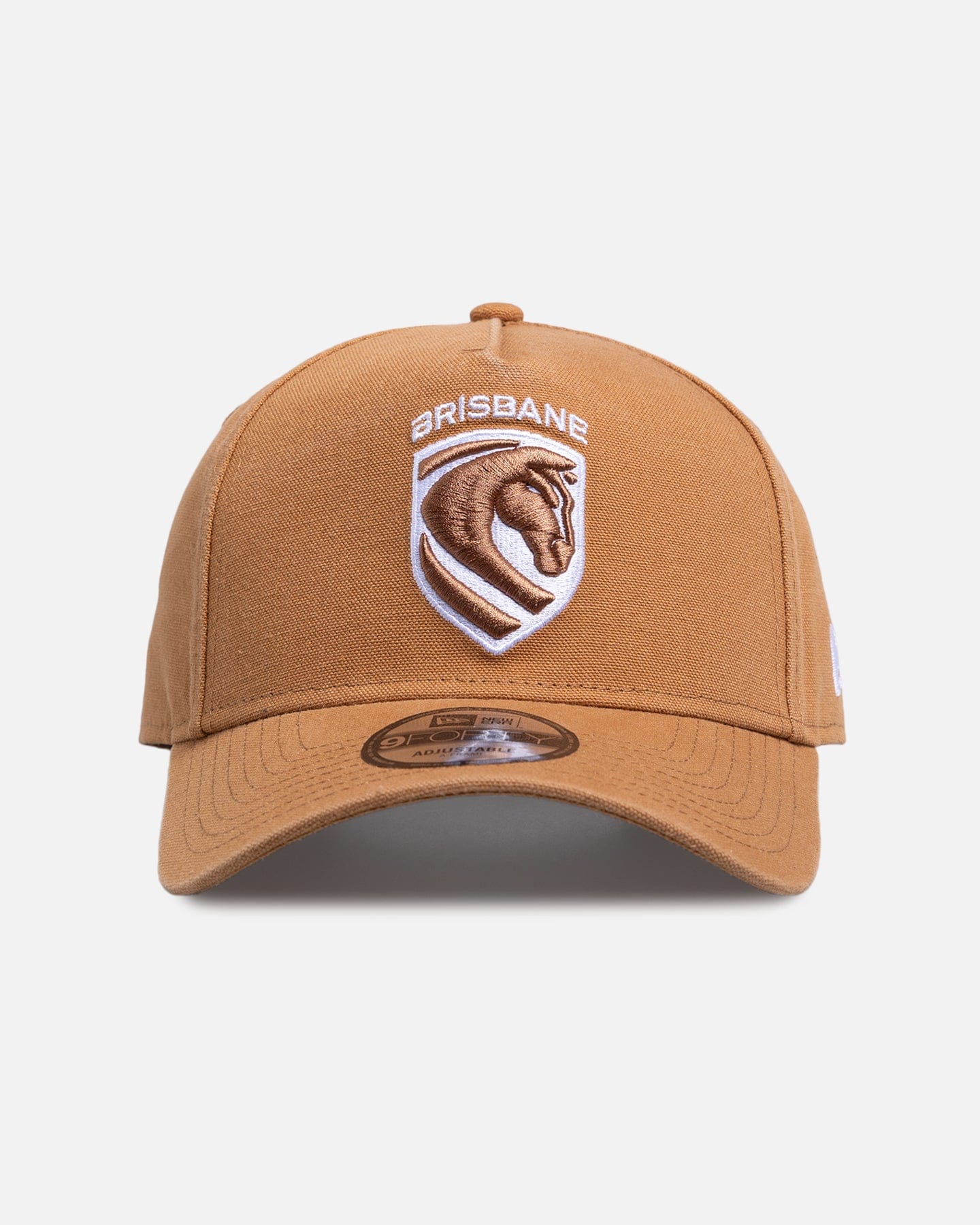 New Era Brisbane Broncos NRL 2026 9FORTY A - Frame Snapback Med Beige
