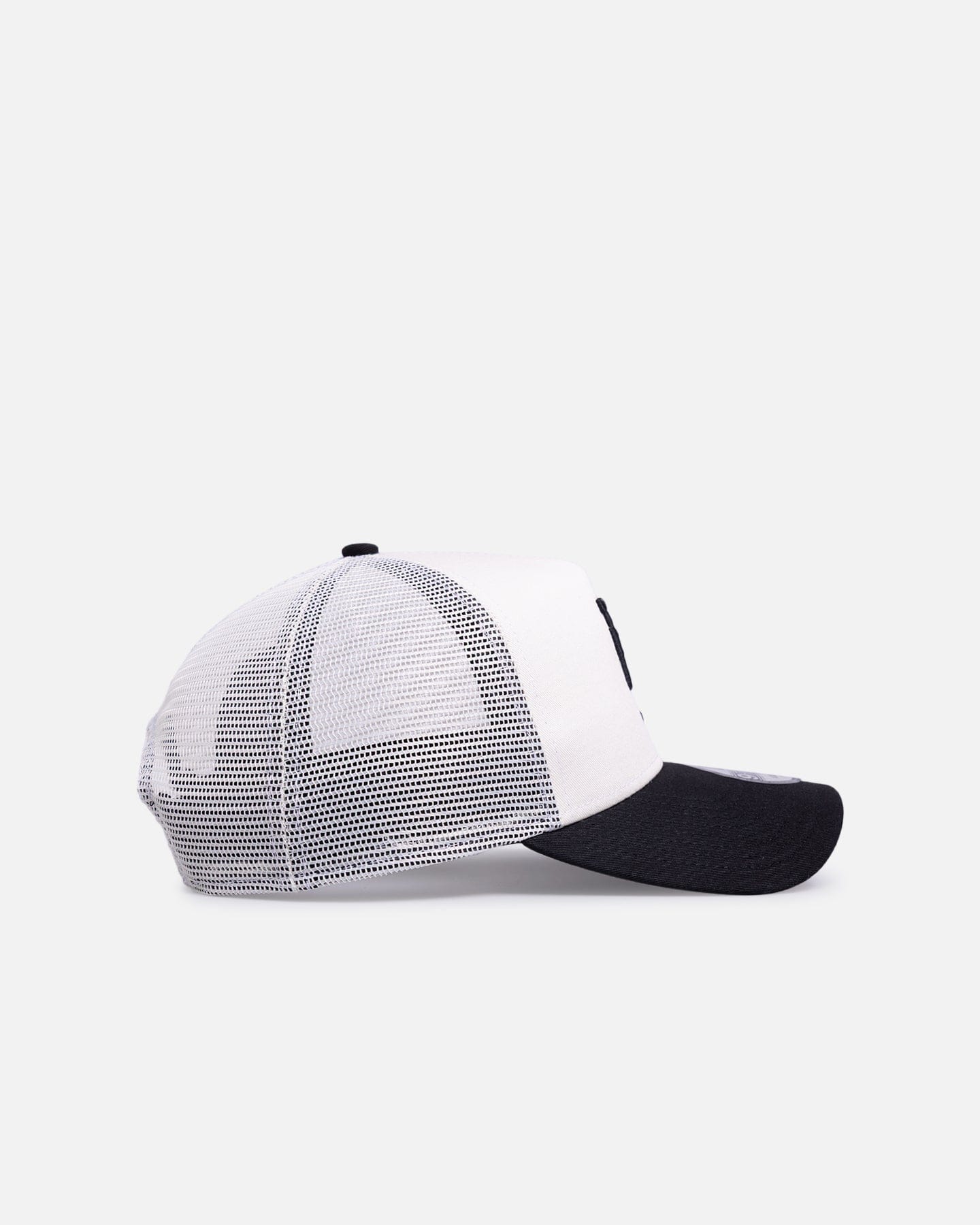 New Era Los Angeles Dodgers Upside Down Logo 9FORTY A - Frame Trucker Snapback White/Black