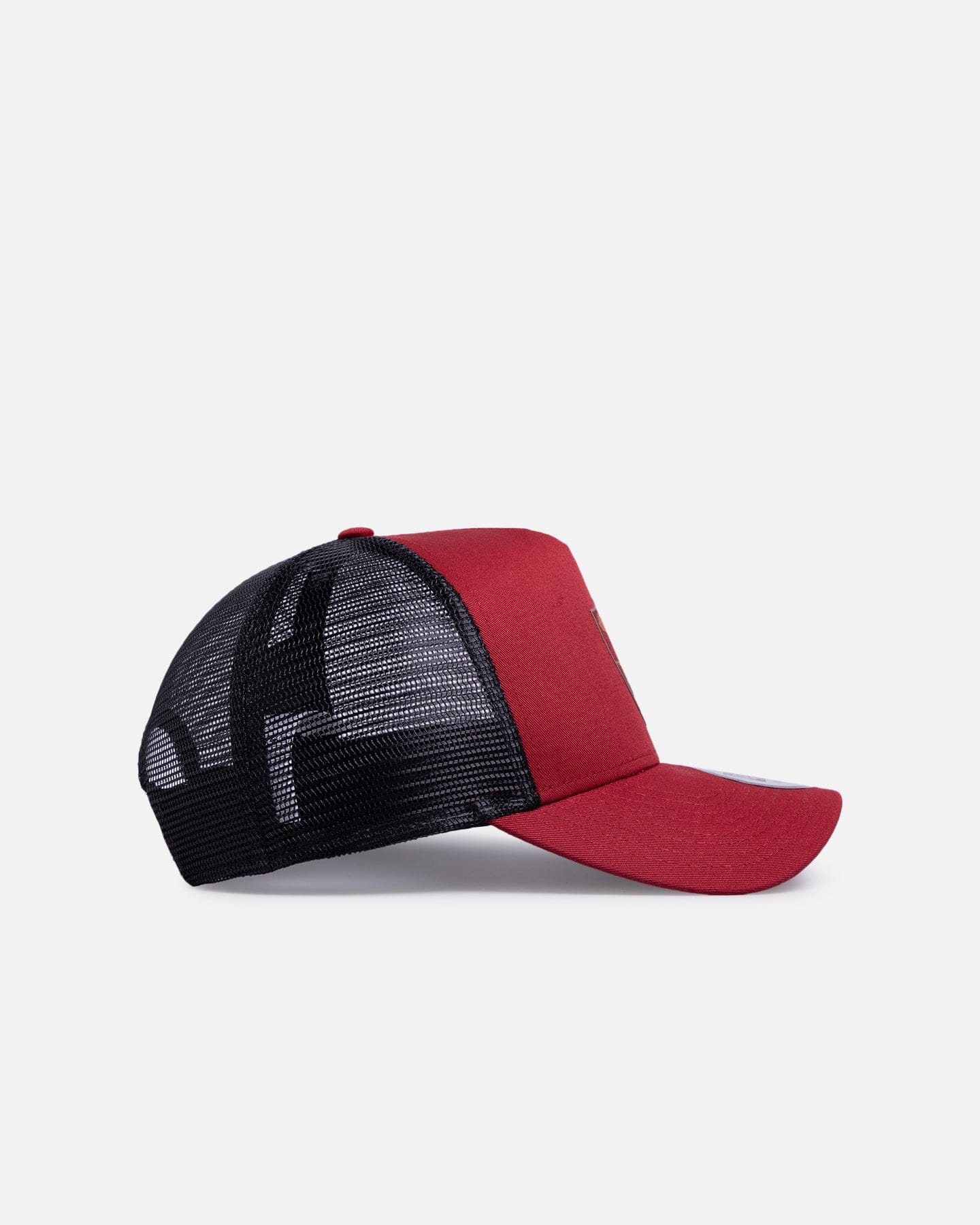 New Era AS Roma Tonal 9FORTY A - Frame Trucker Snapback Dark Red