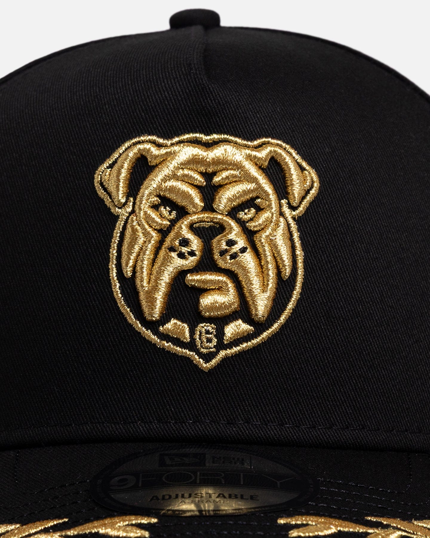 New Era Canterbury - Bankstown Bulldogs NRL Vegas Round 2026 9FORTY A - Frame Snapback Black/Gold