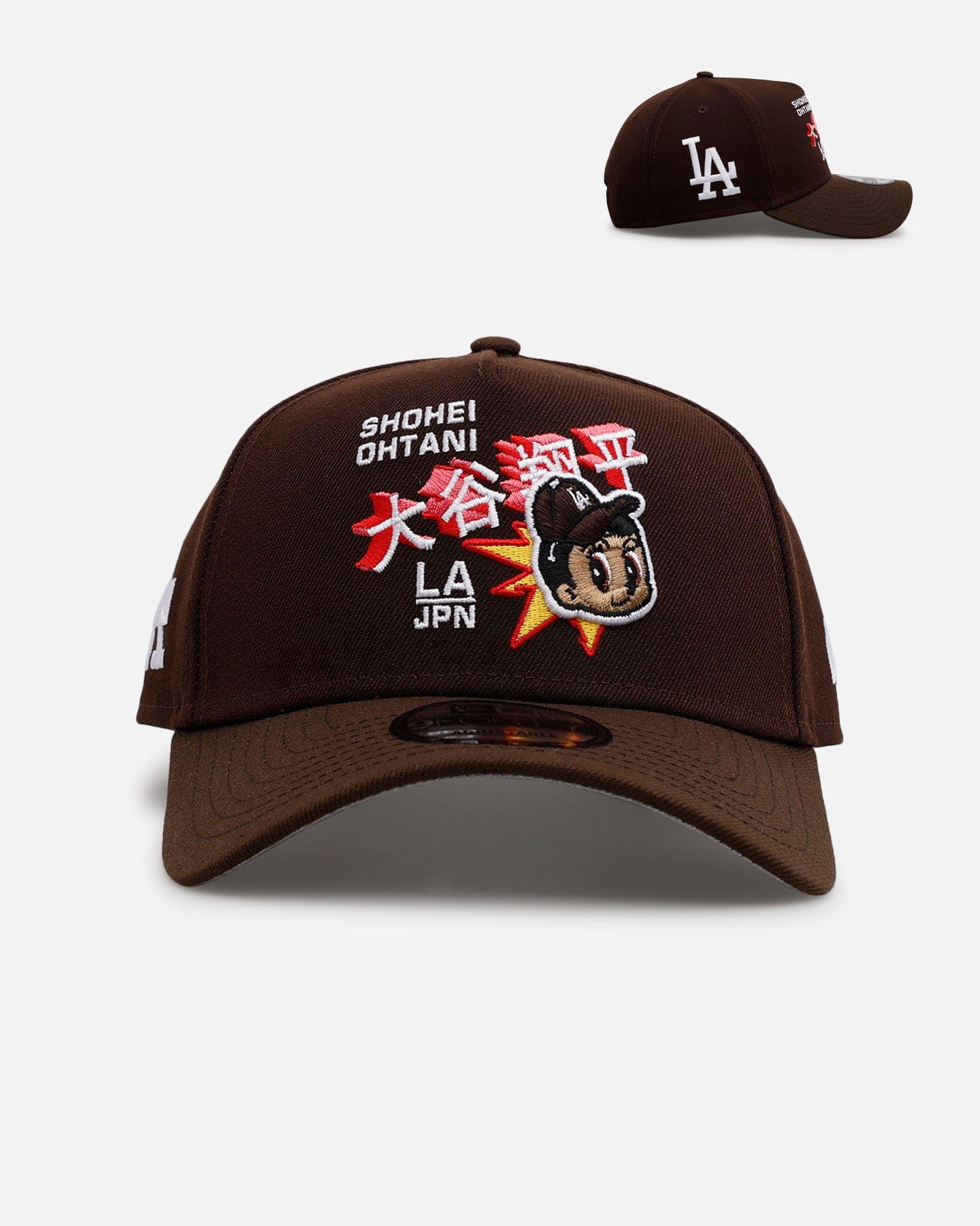 New Era Los Angeles Dodgers Shotime 9FORTY A - Frame Snapback Brown
