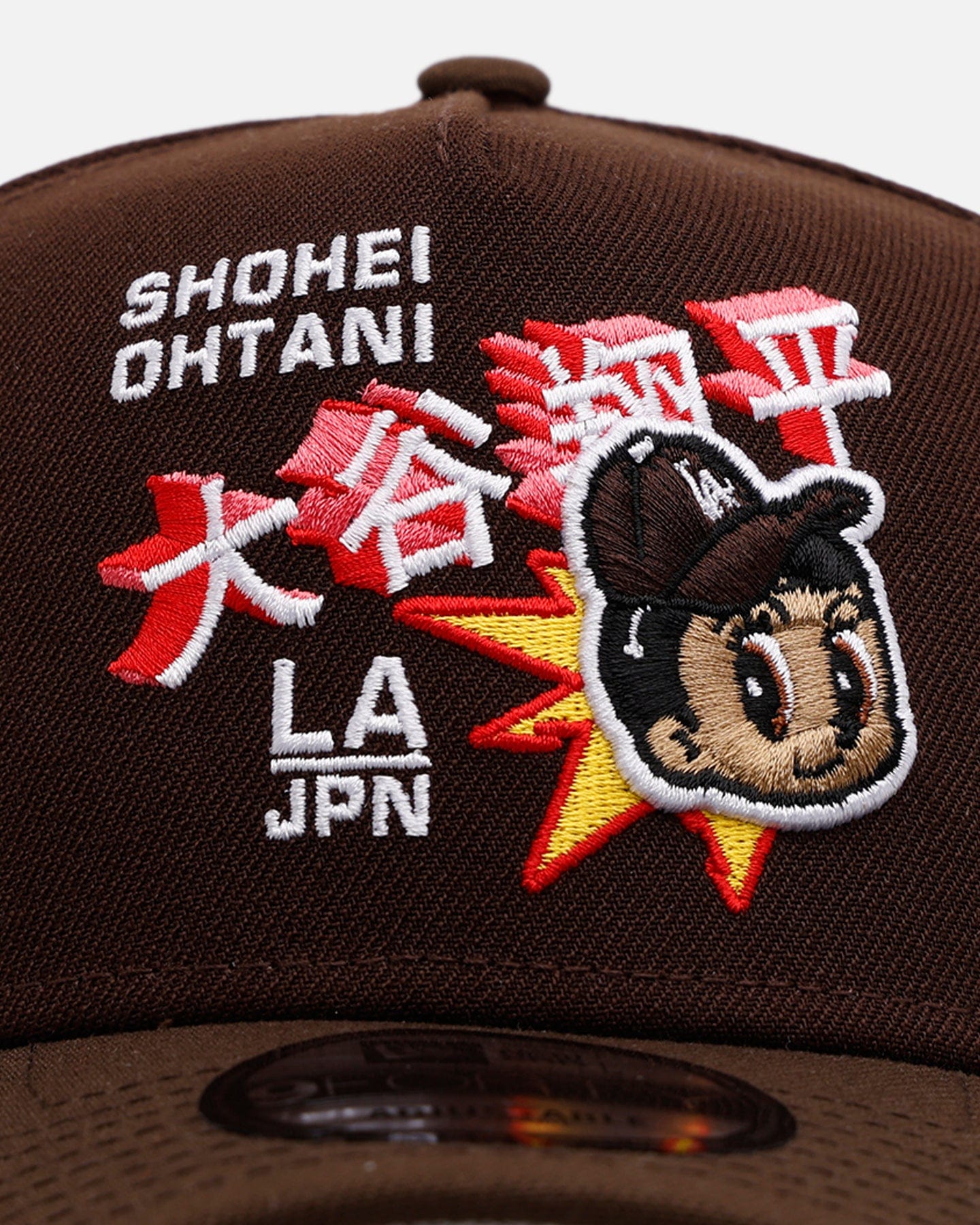 New Era Los Angeles Dodgers Shotime 9FORTY A - Frame Snapback Brown
