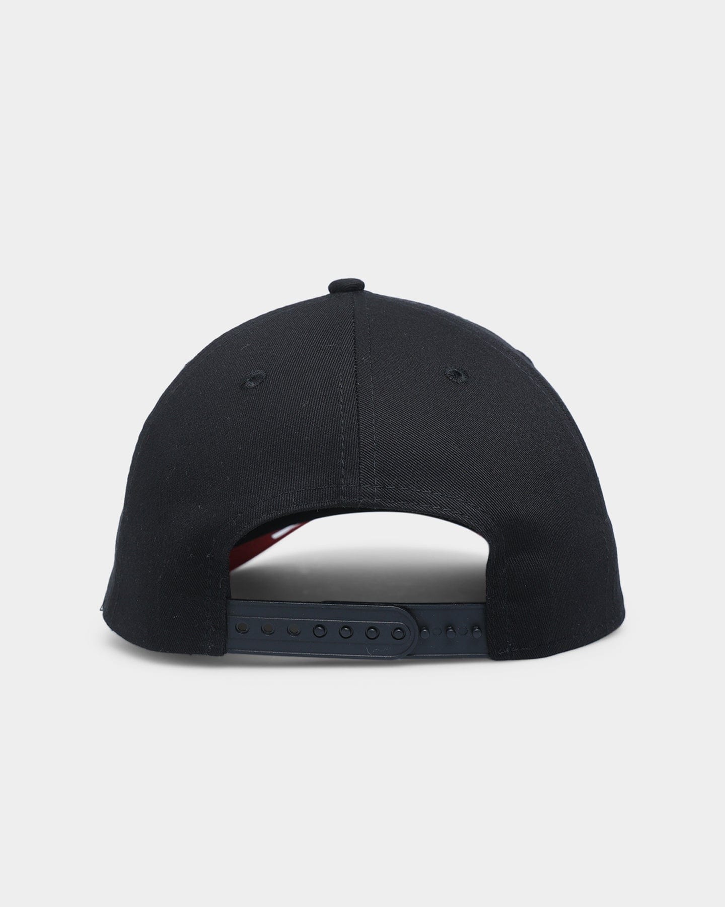 New Era Chicago Bulls Scarlet Bottom 9FORTY A - Frame Snapback Black/Scarlet