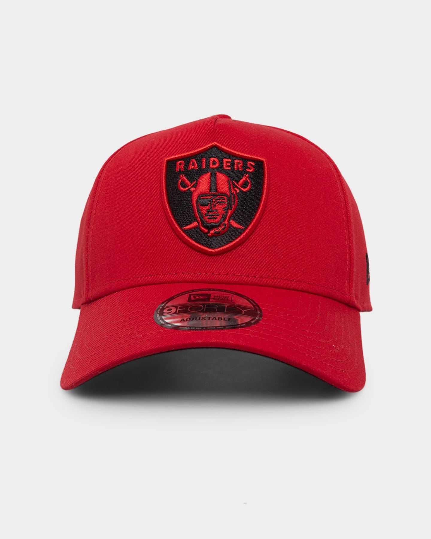 New Era Raiders 9FORTY A - Frame Snapback Scarlet/Black