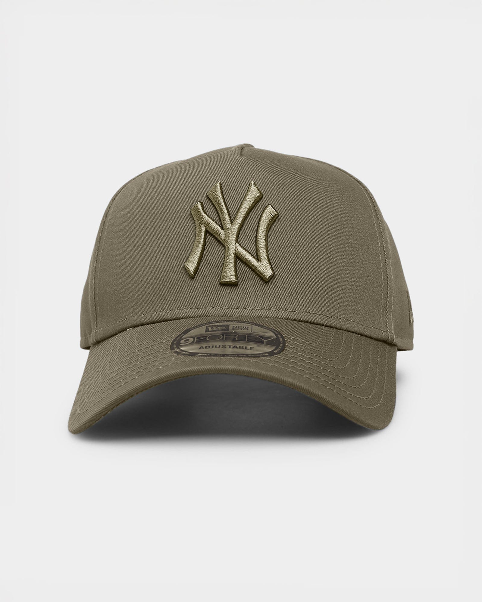 New Era New York Yankees Tonal Olive 9FORTY A - Frame Snapback Olive