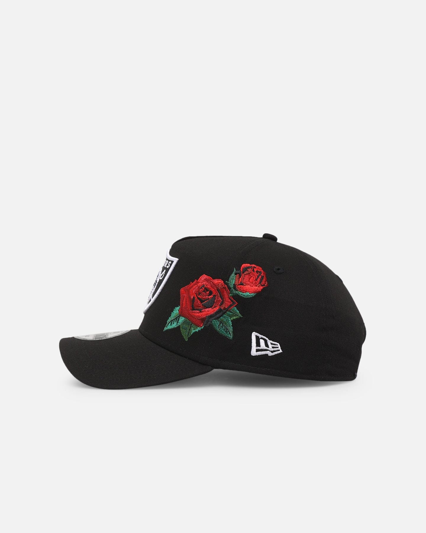 New Era Las Vegas Raiders Rose Emblem 9FORTY A - Frame Snapback Black