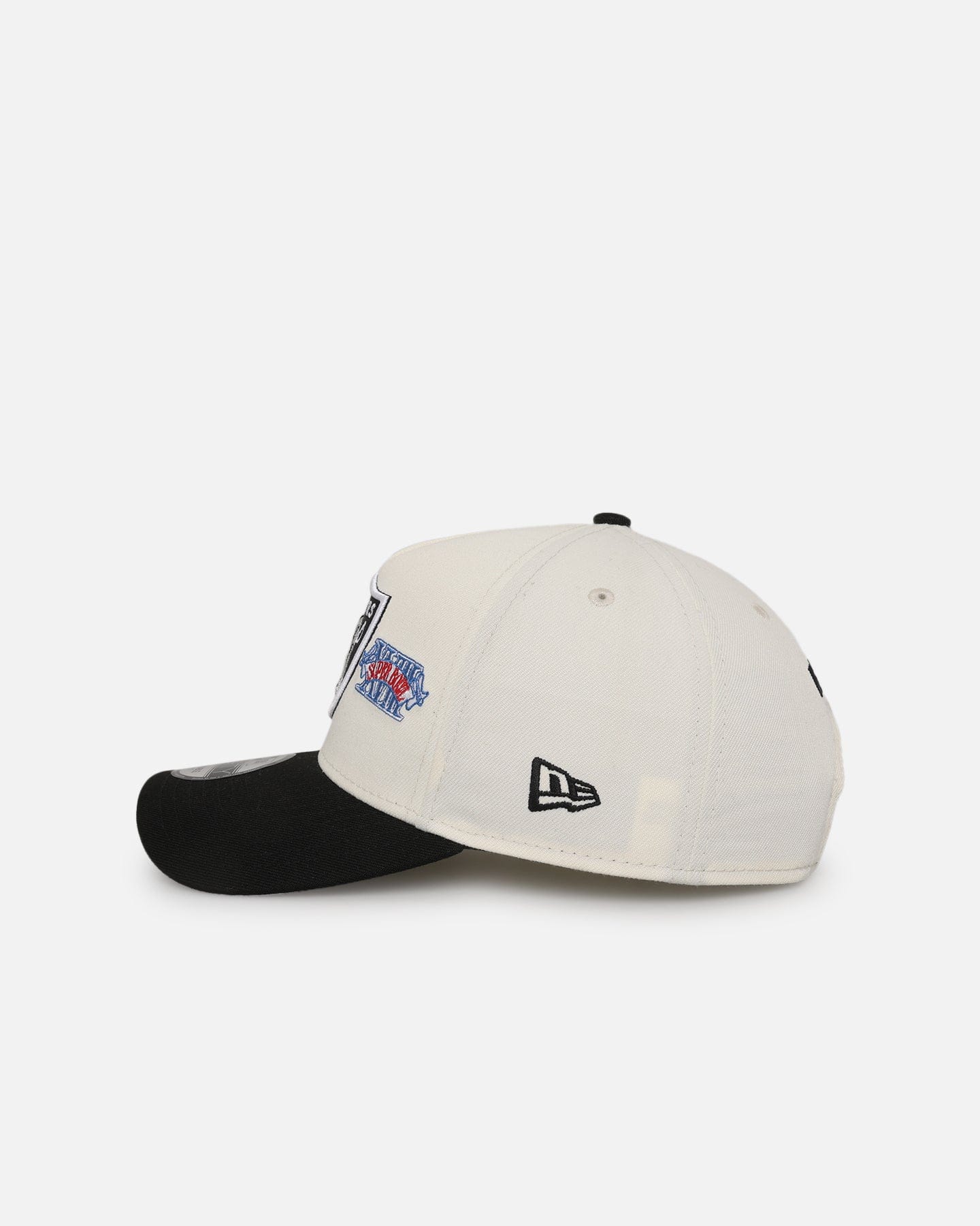 New Era Las Vegas Raiders Super Bowl Logos 9FORTY A - Frame Snapback Chrome