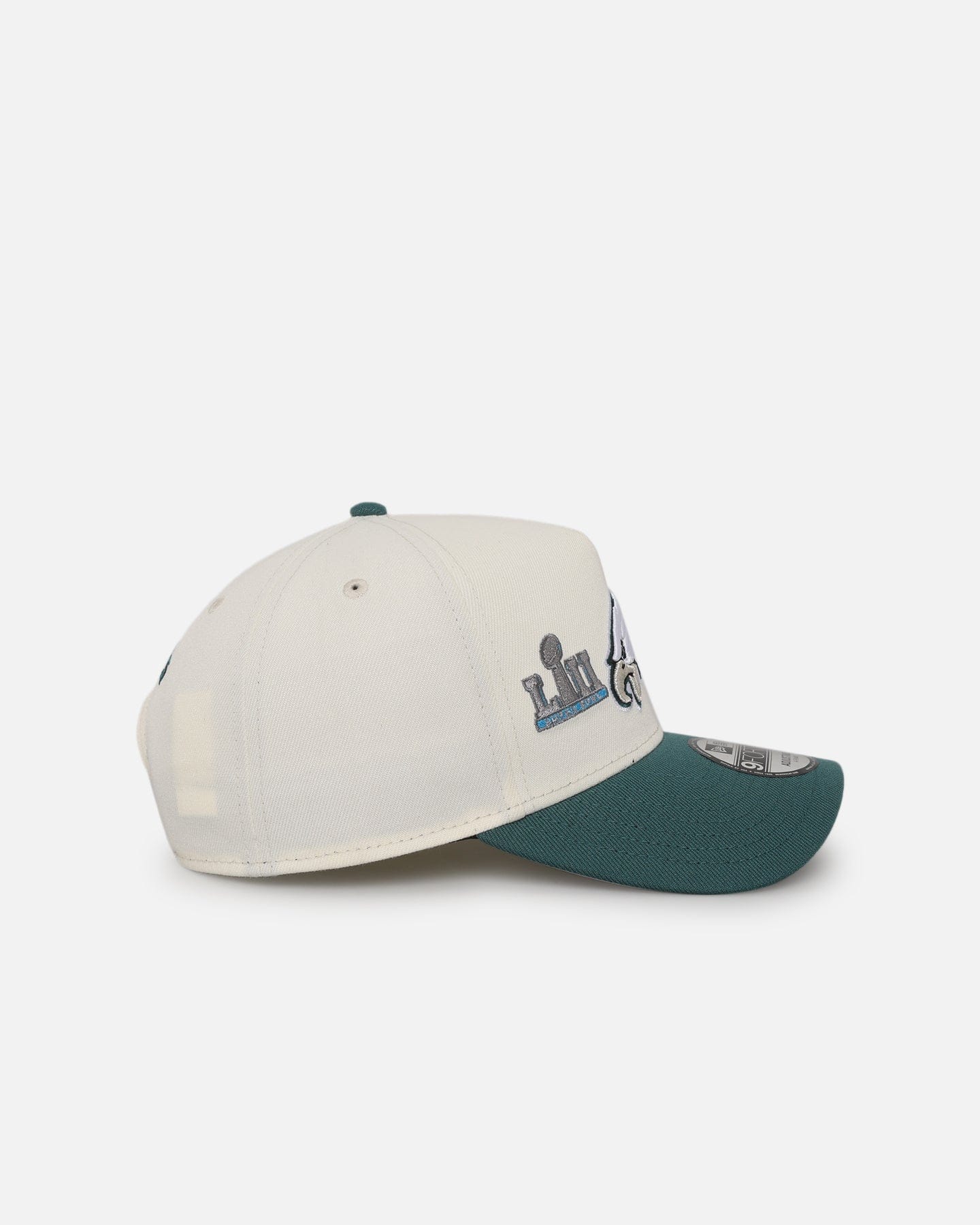 New Era Philadelphia Eagles Super Bowl Logos 9FORTY A - Frame Snapback Chrome