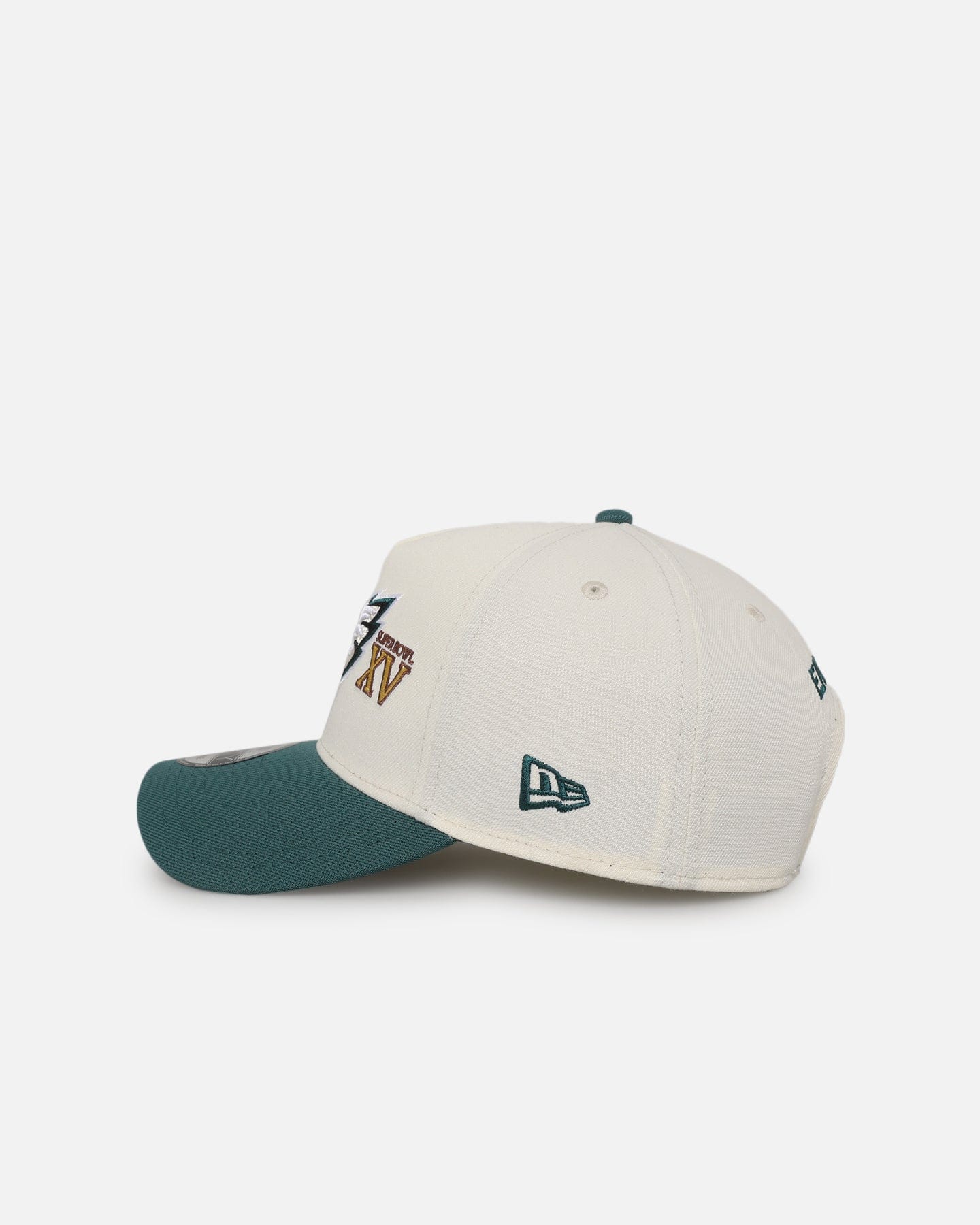New Era Philadelphia Eagles Super Bowl Logos 9FORTY A - Frame Snapback Chrome