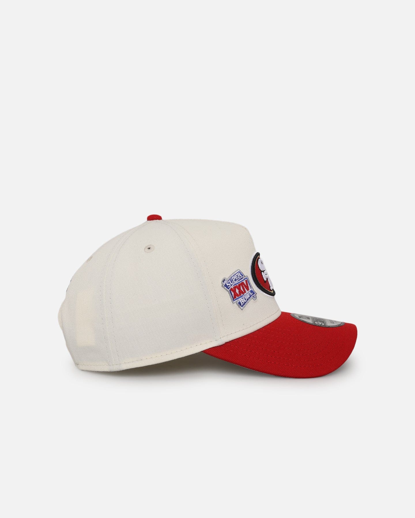 New Era San Francisco 49ers Super Bowl Logos 9FORTY A - Frame Snapback Chrome