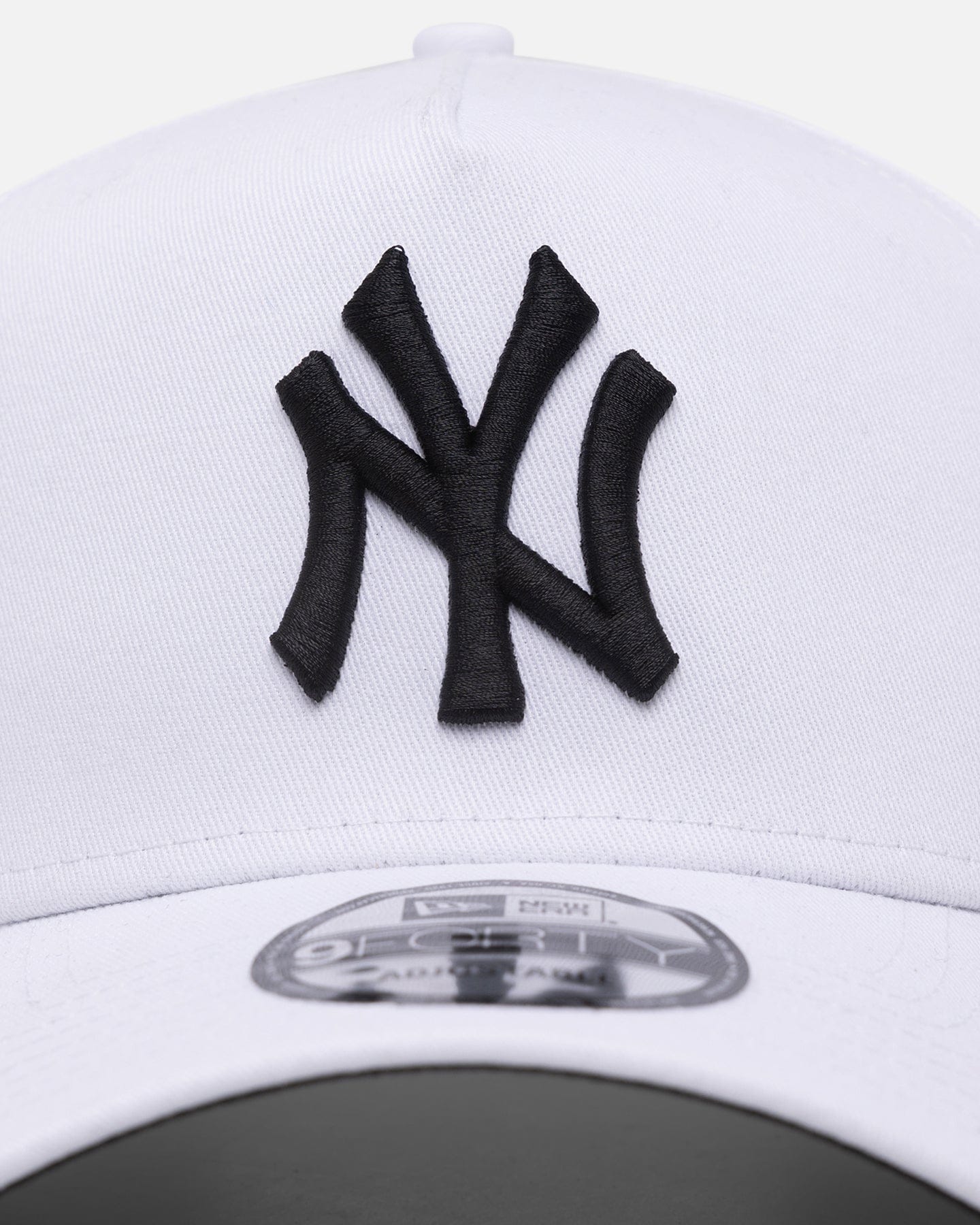 New Era New York Yankees 9FORTY A - Frame Snapback White/Black