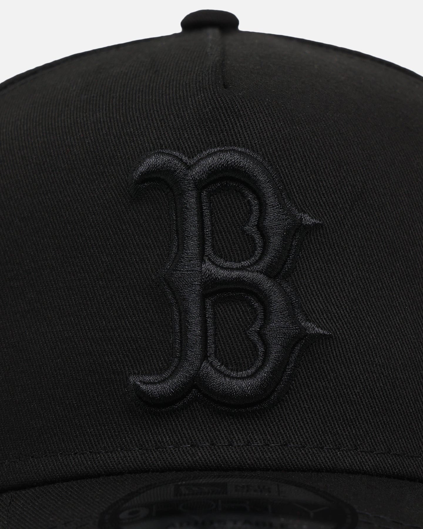 New Era Boston Red Sox 9FORTY A - Frame Snapback Black/Black