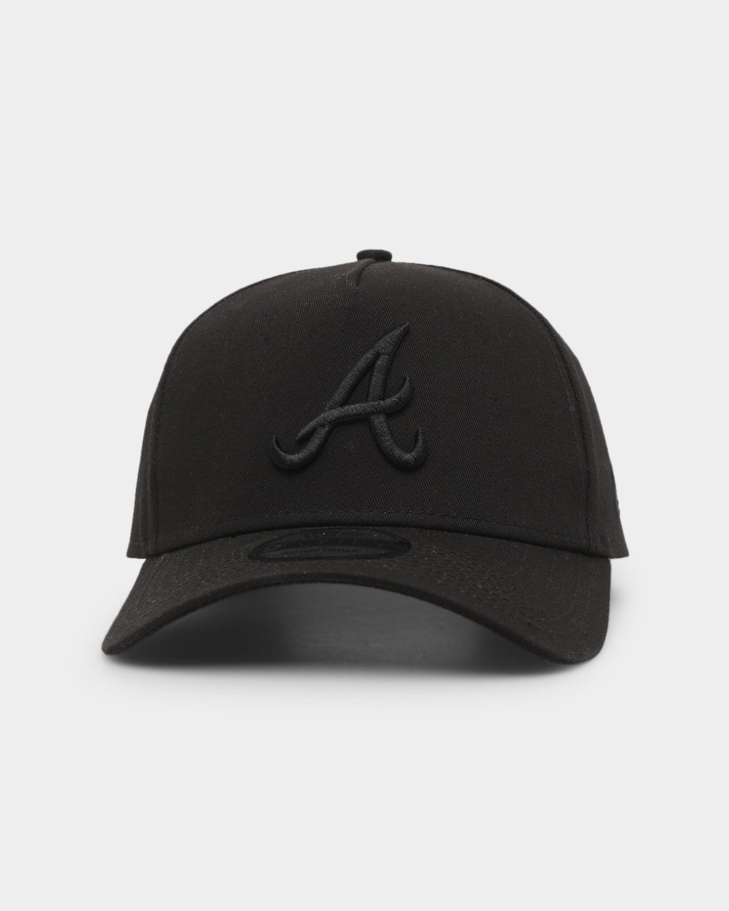New Era Atlanta Braves 9FORTY A - Frame Snapback Black/Black