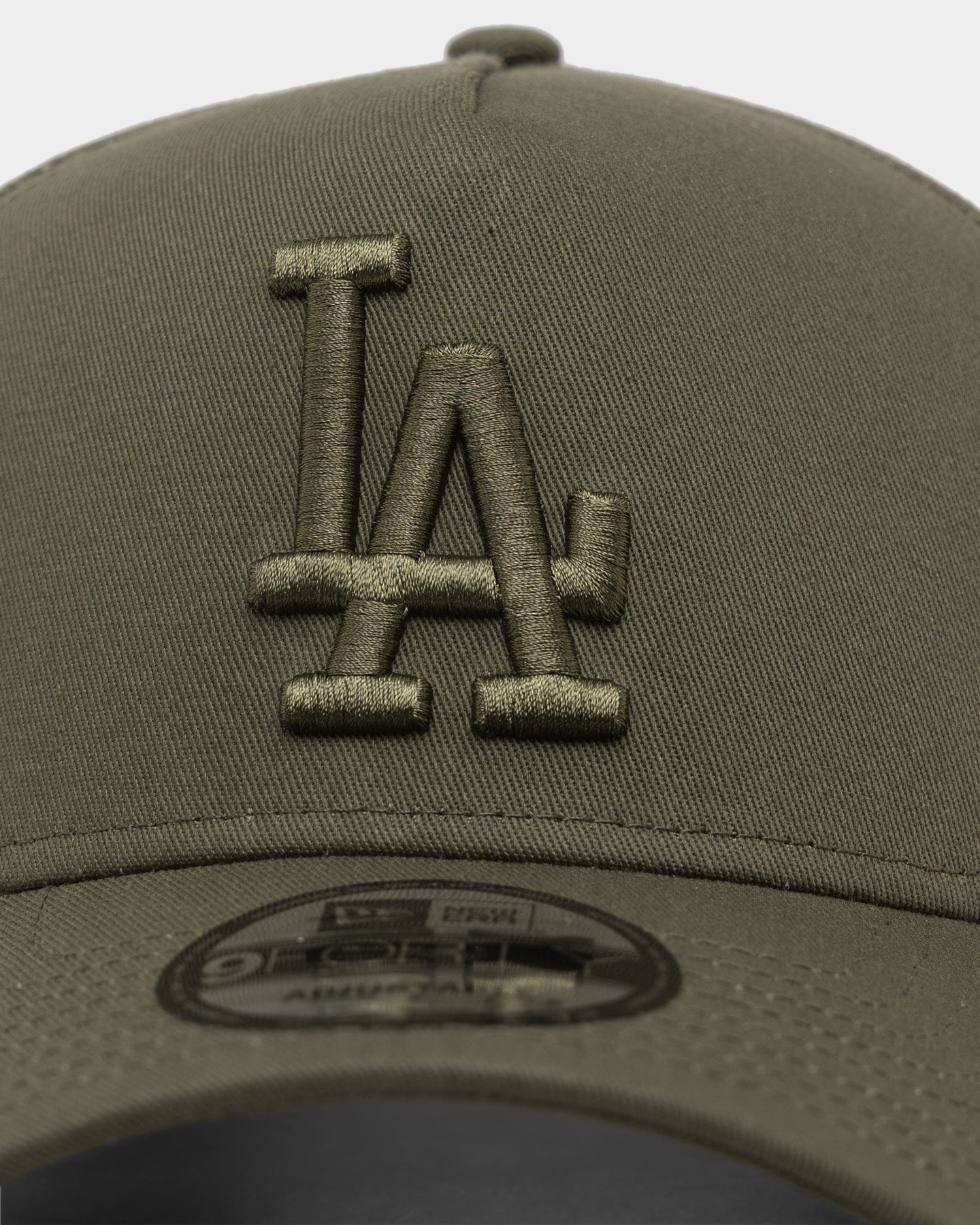 New Era Los Angeles Dodgers Tonal Olive 9FORTY A - Frame Snapback Olive