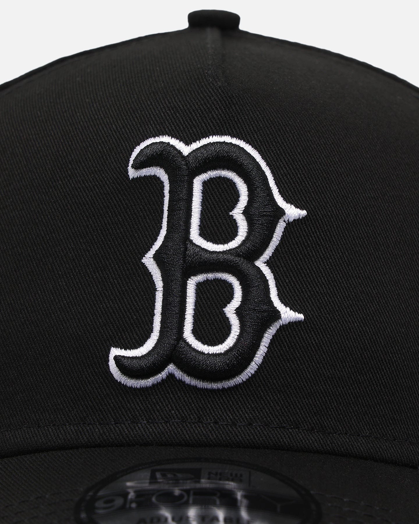 New Era Boston Red Sox 9FORTY A - Frame Snapback Black/White