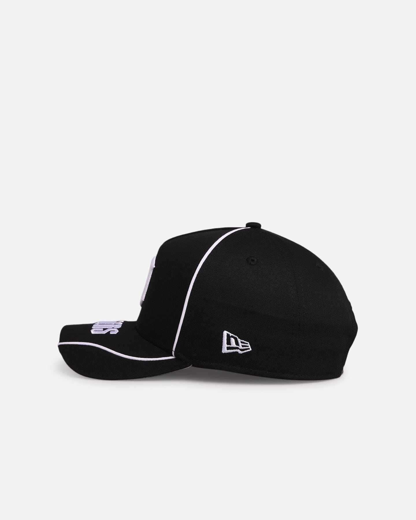 New Era Detroit Tigers Piping 9FORTY A - Frame Snapback Black/White
