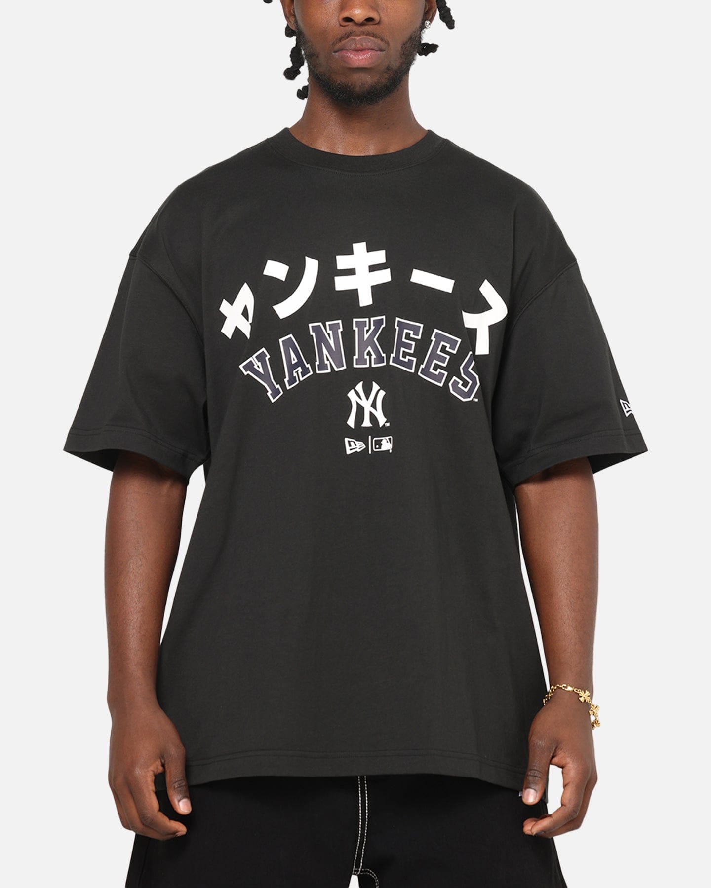 New Era New York Yankees Kanji T - Shirt Black