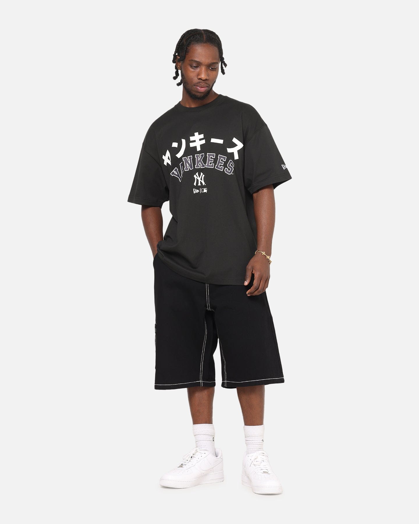 New Era New York Yankees Kanji T - Shirt Black