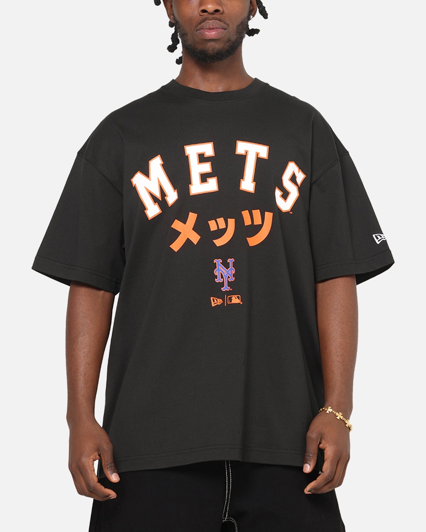 New Era New York Mets Kanji T - Shirt Black