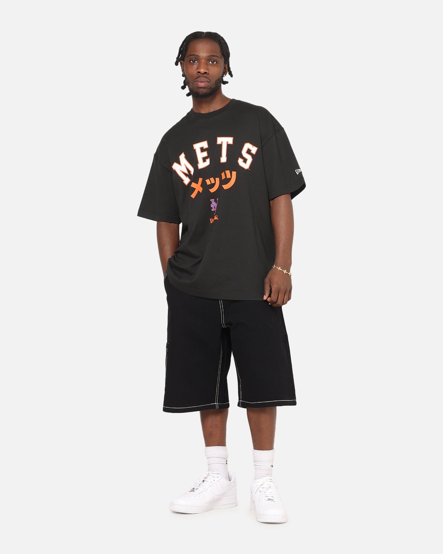 New Era New York Mets Kanji T - Shirt Black