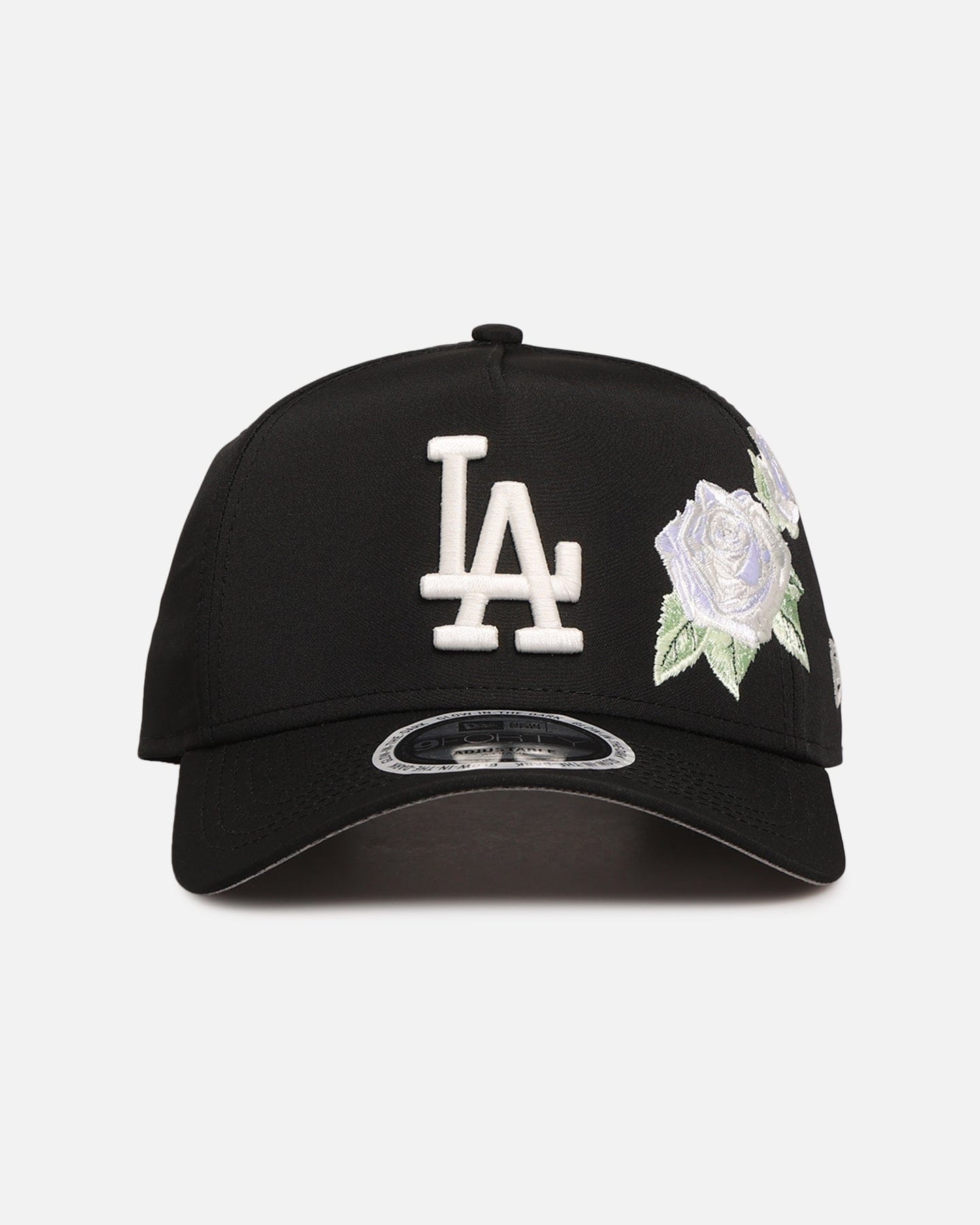 New Era Los Angeles Dodgers Glow Rose 9FORTY A - Frame Snapback Black