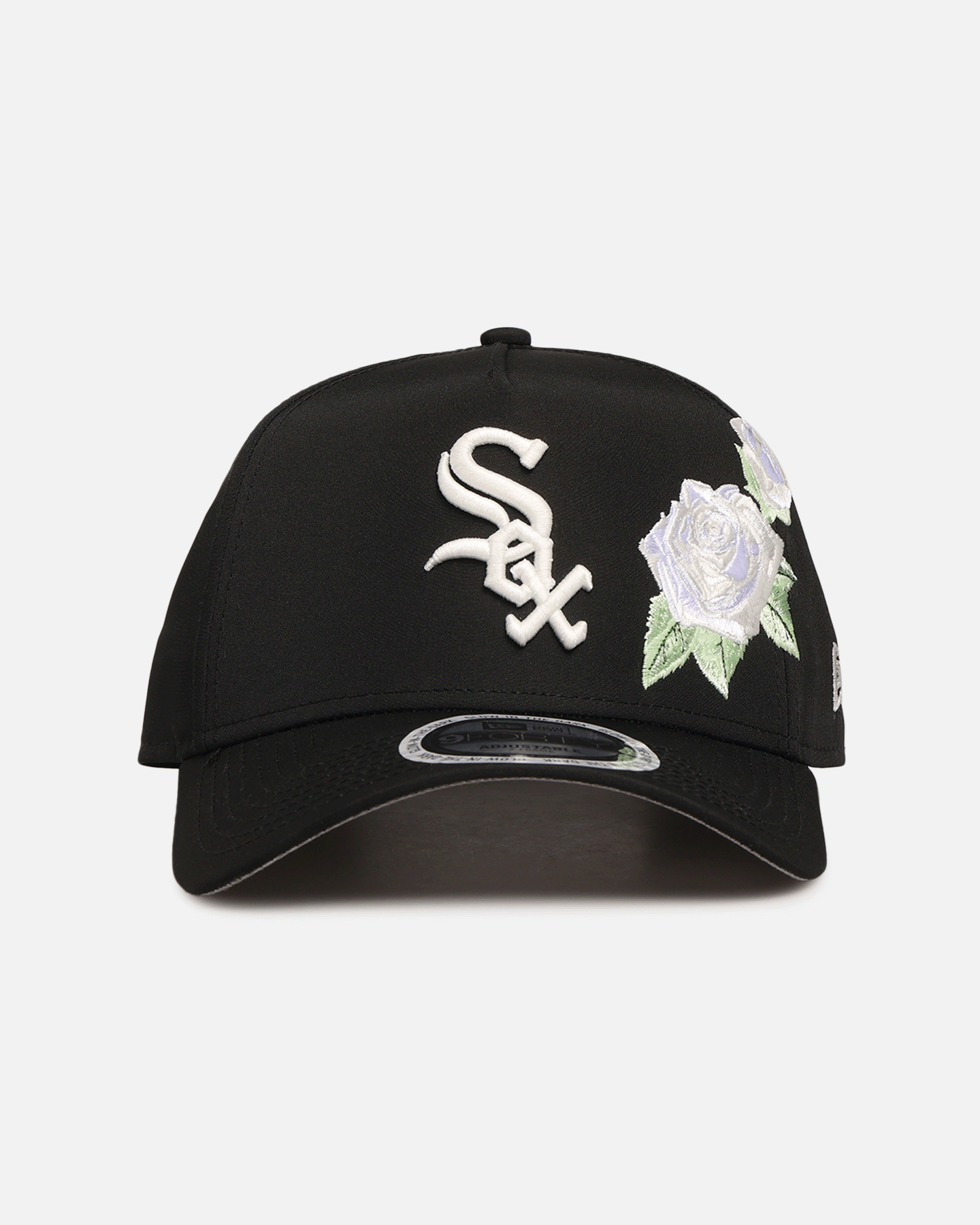New Era Chicago White Sox Glow Rose 9FORTY A - Frame Snapback Black