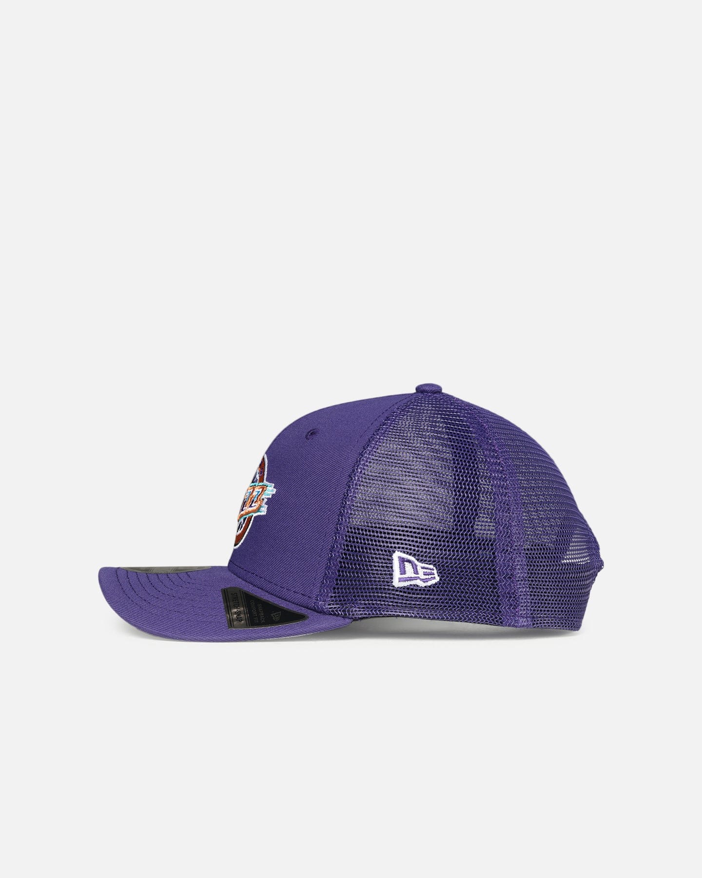 New Era Utah Jazz HWC 9SEVENTY Trucker Stretch Snapback Dark Purple
