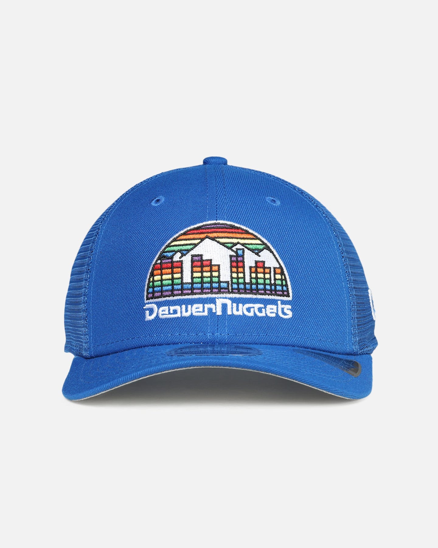 New Era Denver Nuggets HWC 9SEVENTY Trucker Stretch Snapback Medium Blue