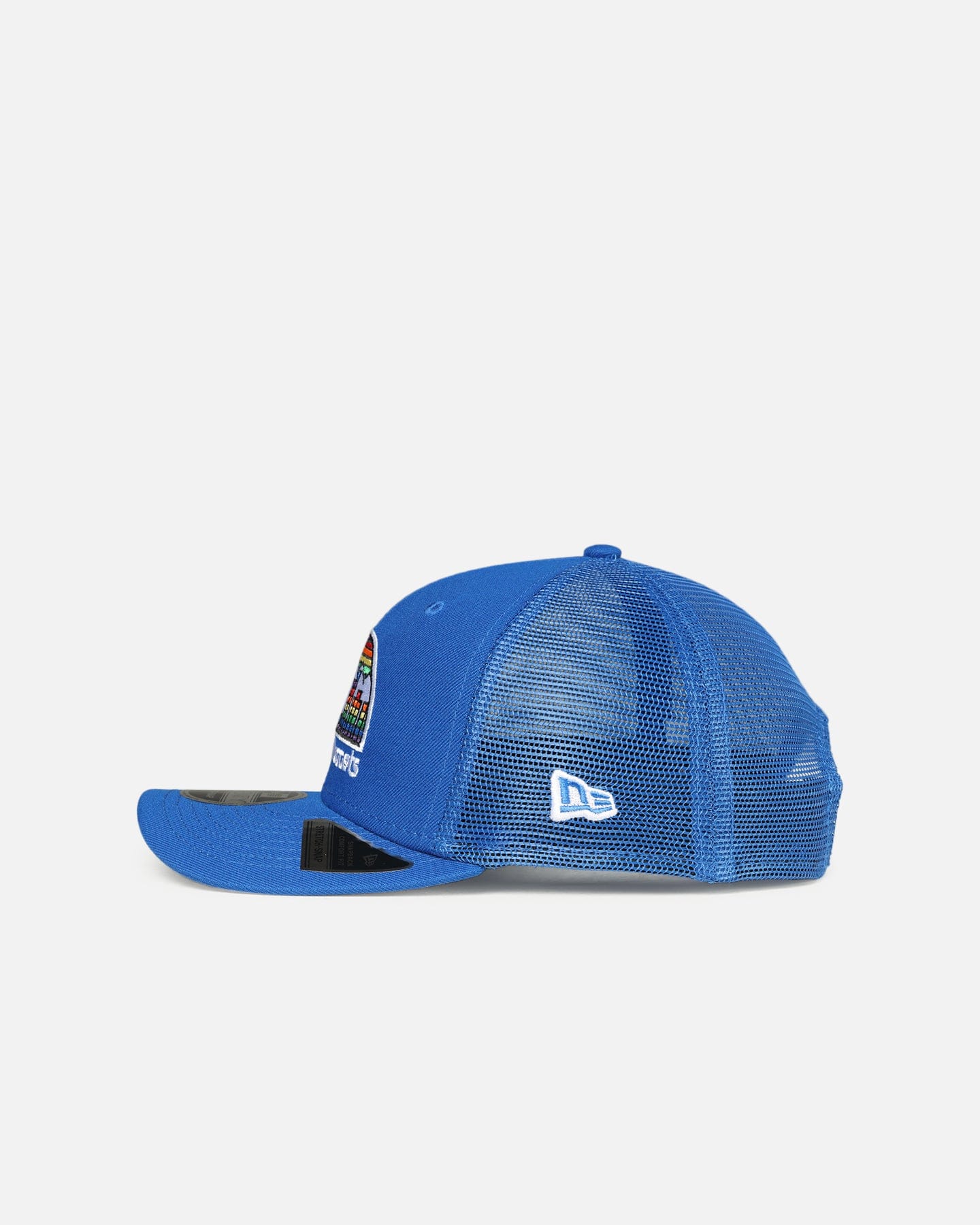 New Era Denver Nuggets HWC 9SEVENTY Trucker Stretch Snapback Medium Blue