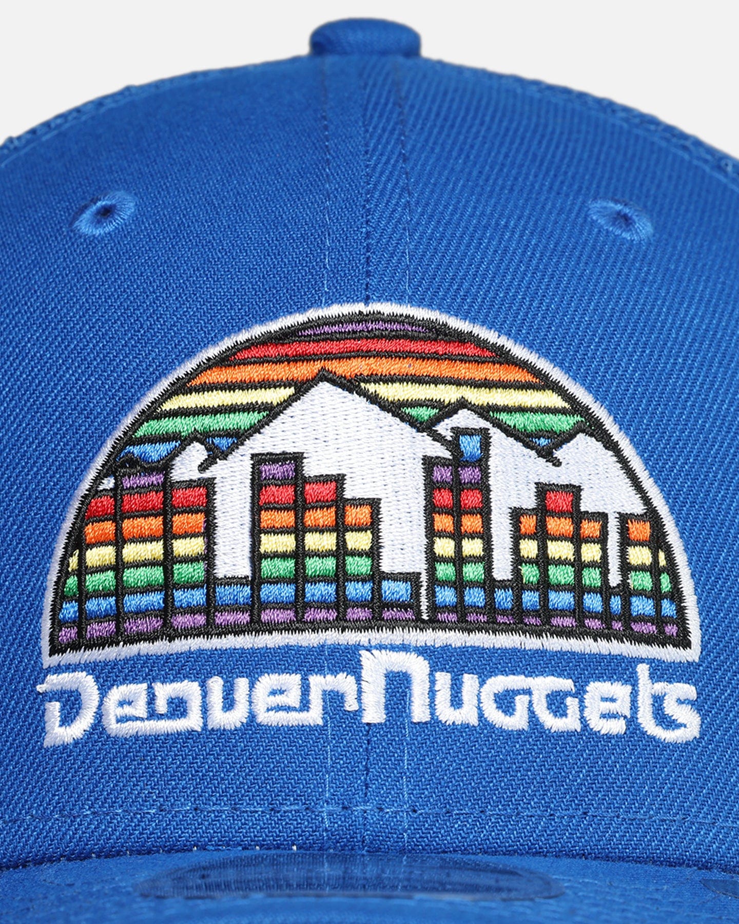 New Era Denver Nuggets HWC 9SEVENTY Trucker Stretch Snapback Medium Blue