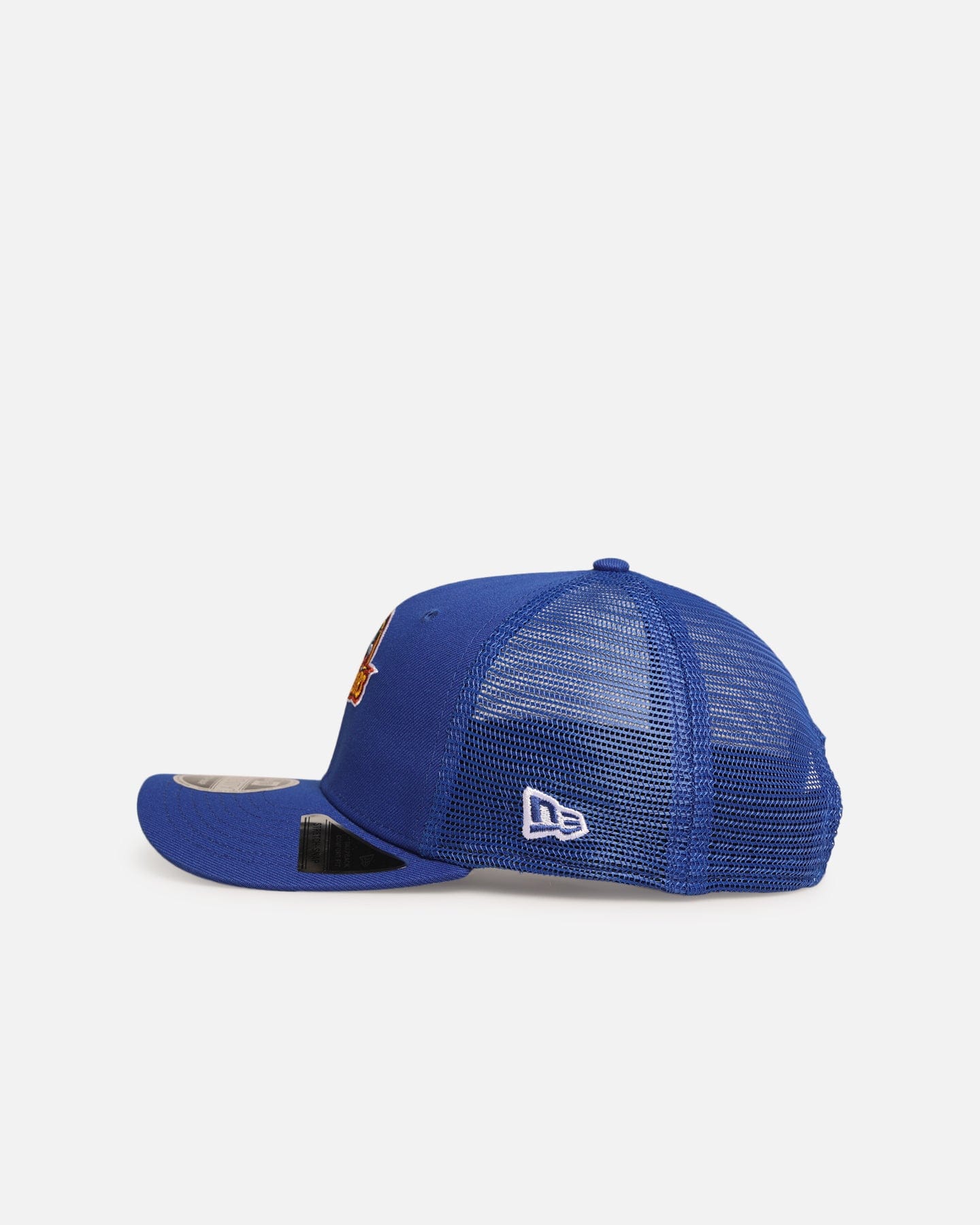 New Era Golden State Warriors HWC 9SEVENTY Trucker Stretch Snapback Medium Blue