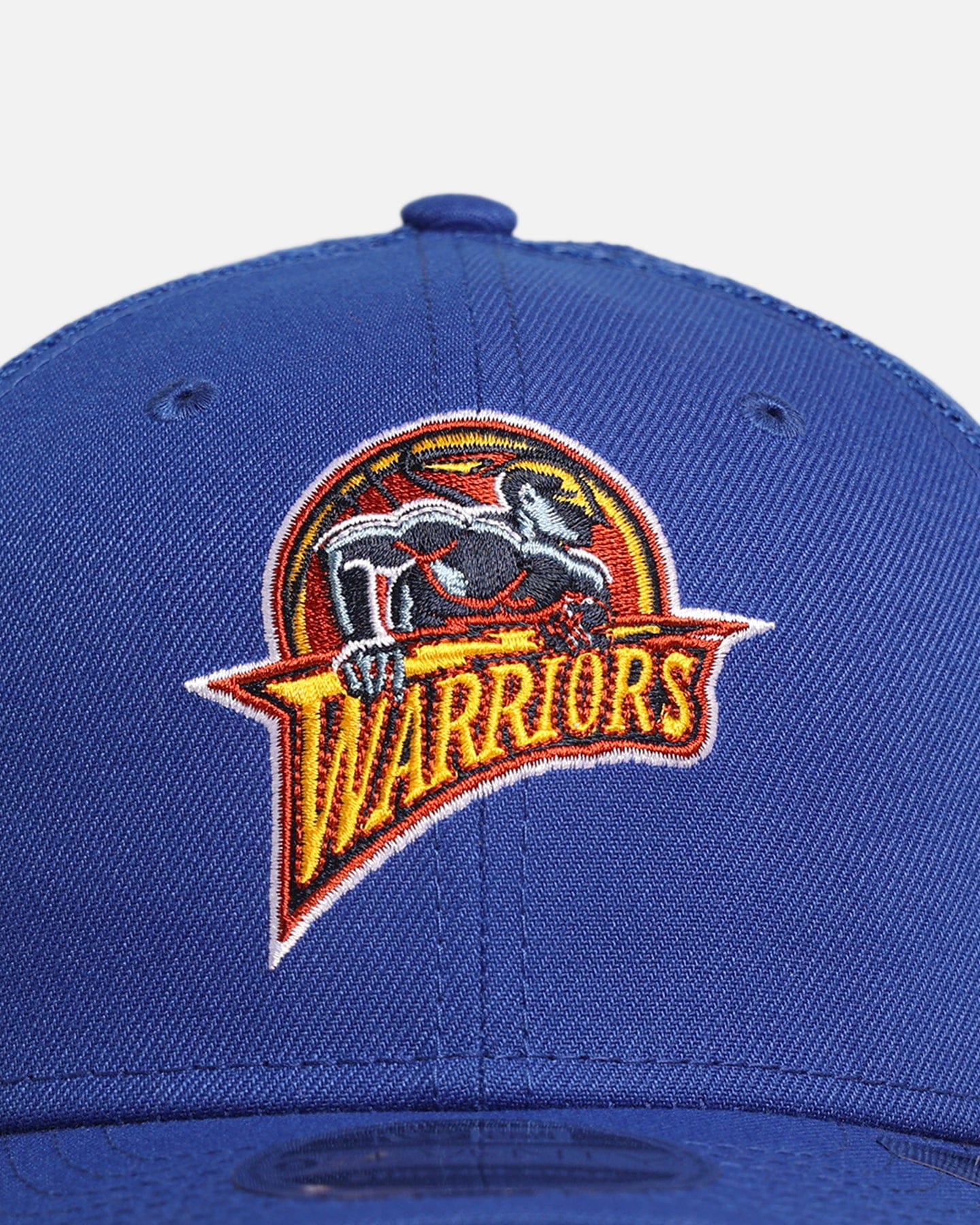 New Era Golden State Warriors HWC 9SEVENTY Trucker Stretch Snapback Medium Blue