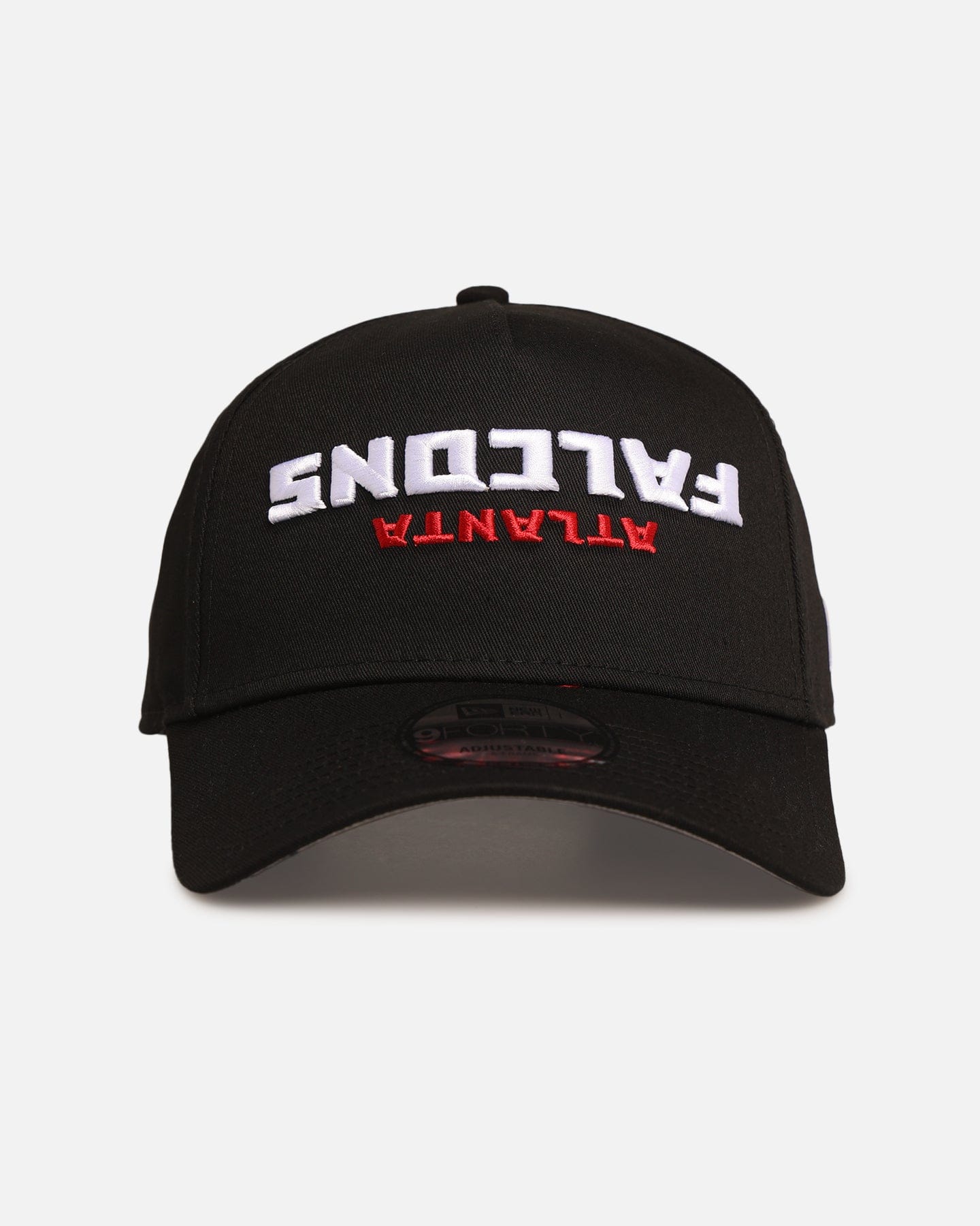 New Era Atlanta Falcons Upside Down Logo 9FORTY A - Frame Snapback Black