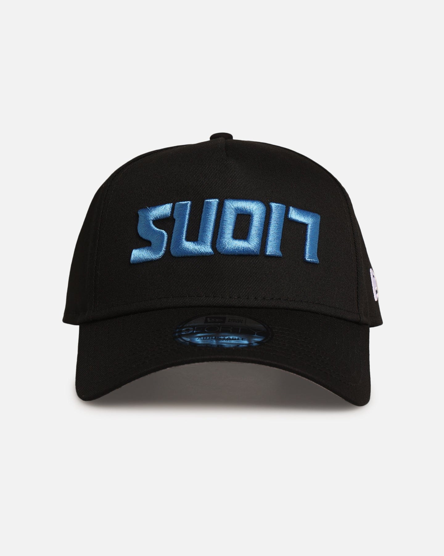 New Era Detroit Lions Upside Down Logo 9FORTY A - Frame Snapback Black