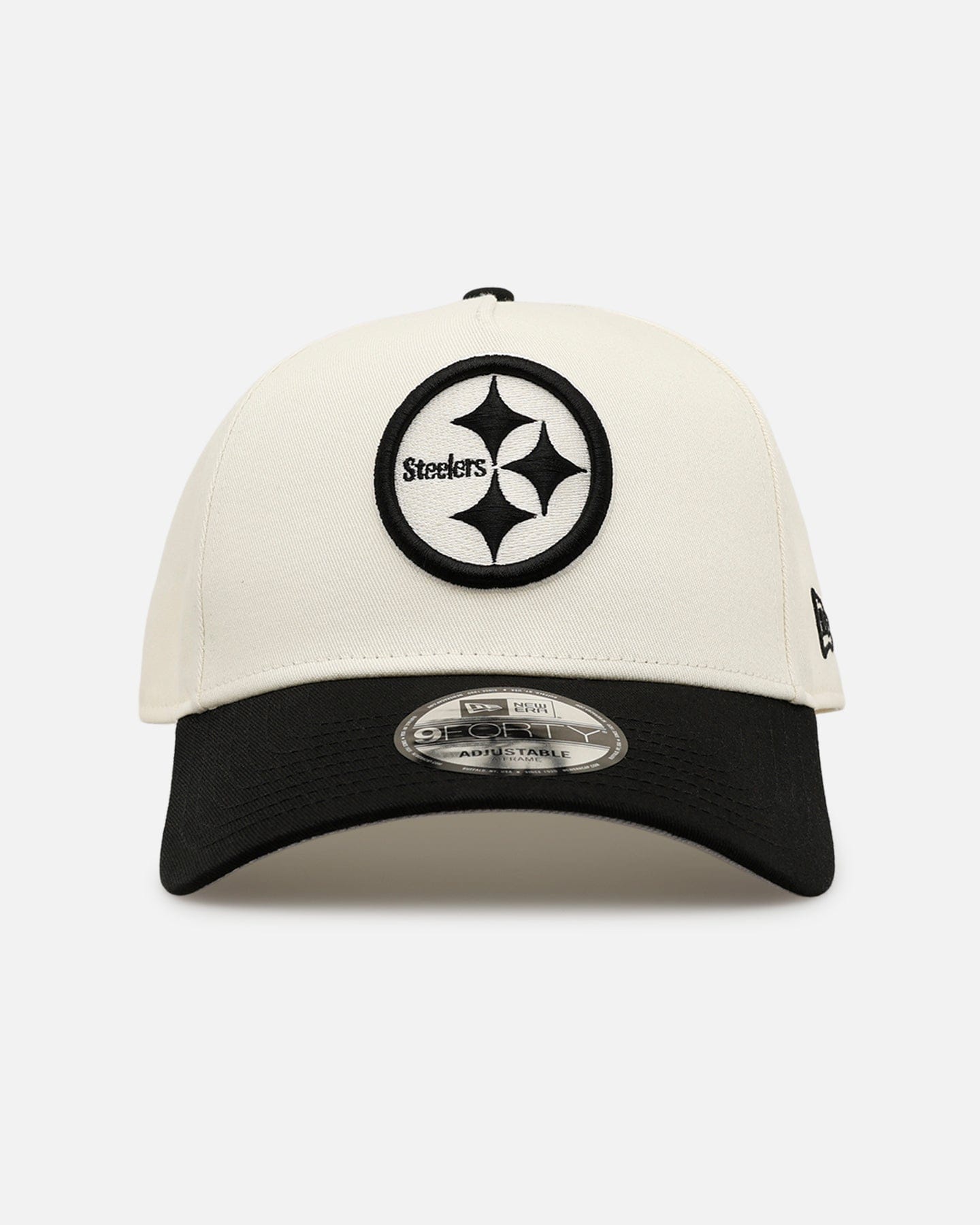 New Era Pittsburgh Steelers Easy Chrome Black 9FORTY A - Frame Snapback Chrome/Black