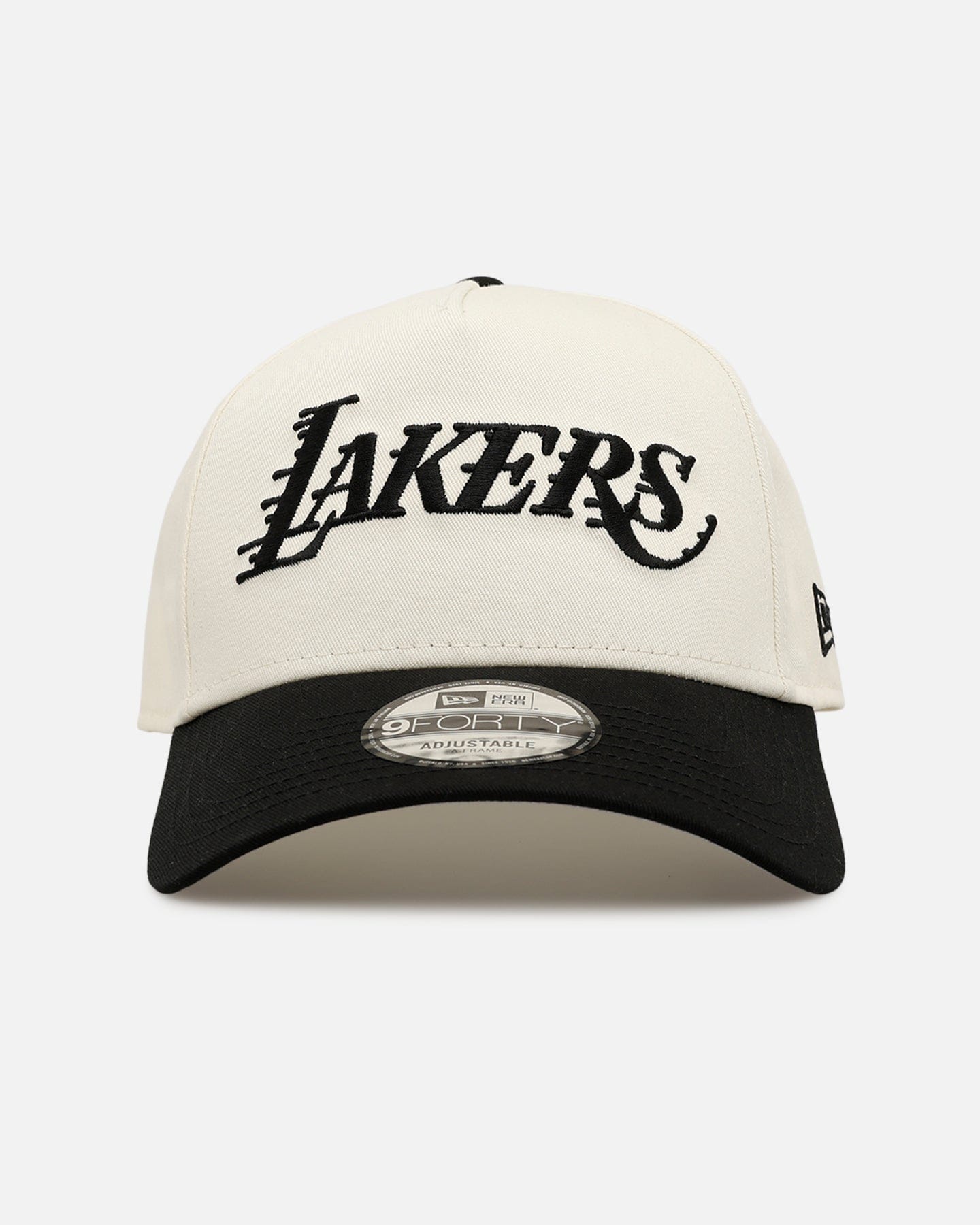 New Era Los Angeles Lakers Easy Chrome Black 9FORTY A - Frame Snapback Chrome/Black